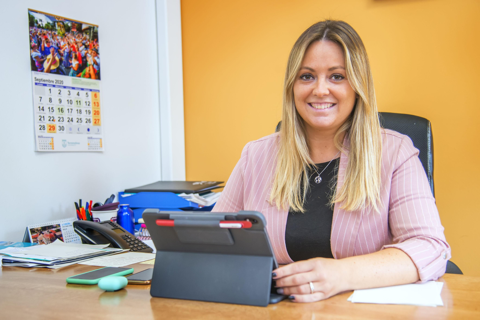 La responsable del área de Turismo del Ayuntamiento de Torremolinos, Aida Blanes.