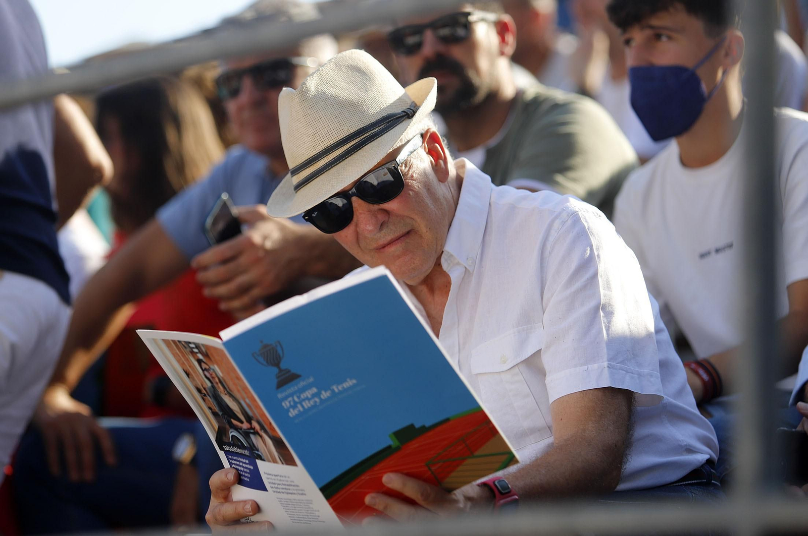 Copa del Rey de Tenis. Imágenes del gran ambiente en las semifinales