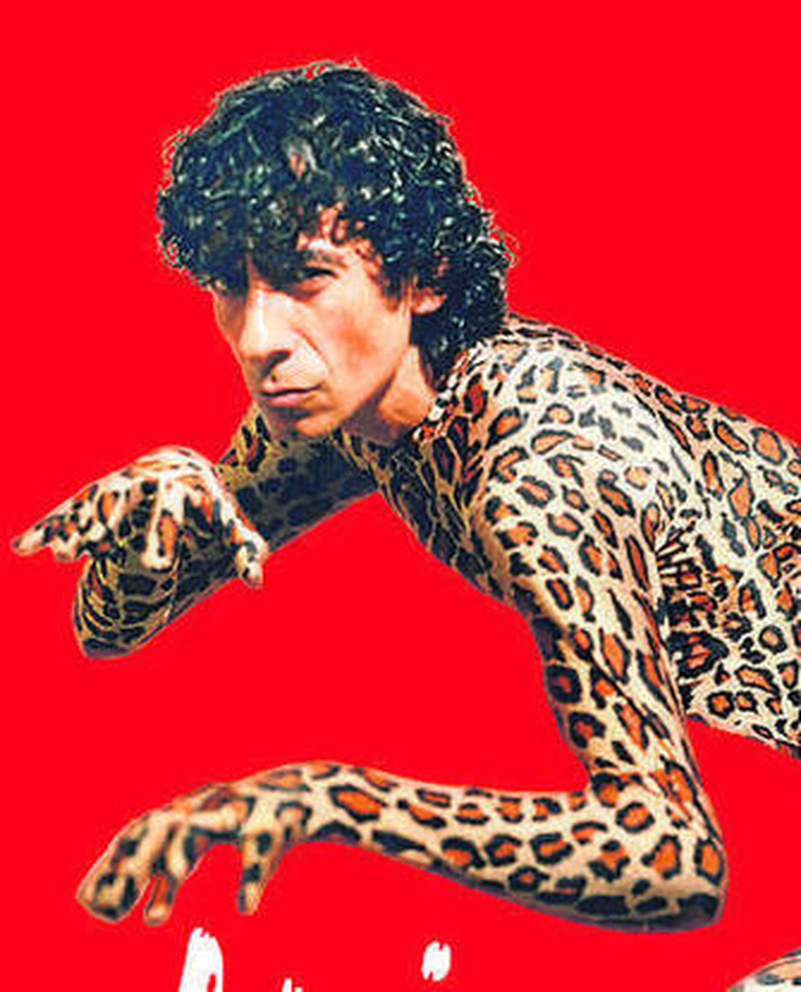 Tomasito en la portada de su disco.