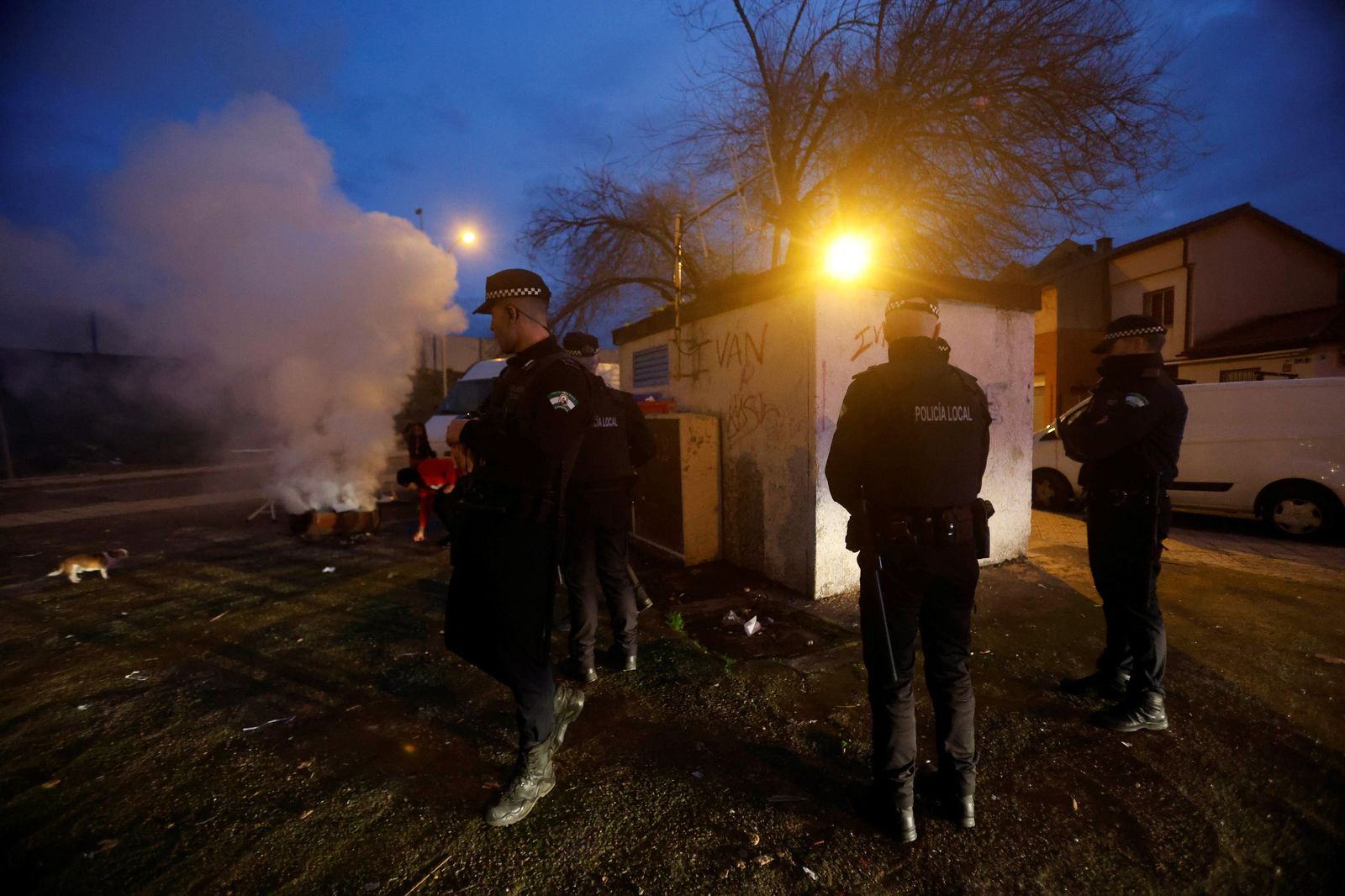 El Grupo Rayo de la Policía Local de Córdoba en acción por el Distrito Sur, en imágenes