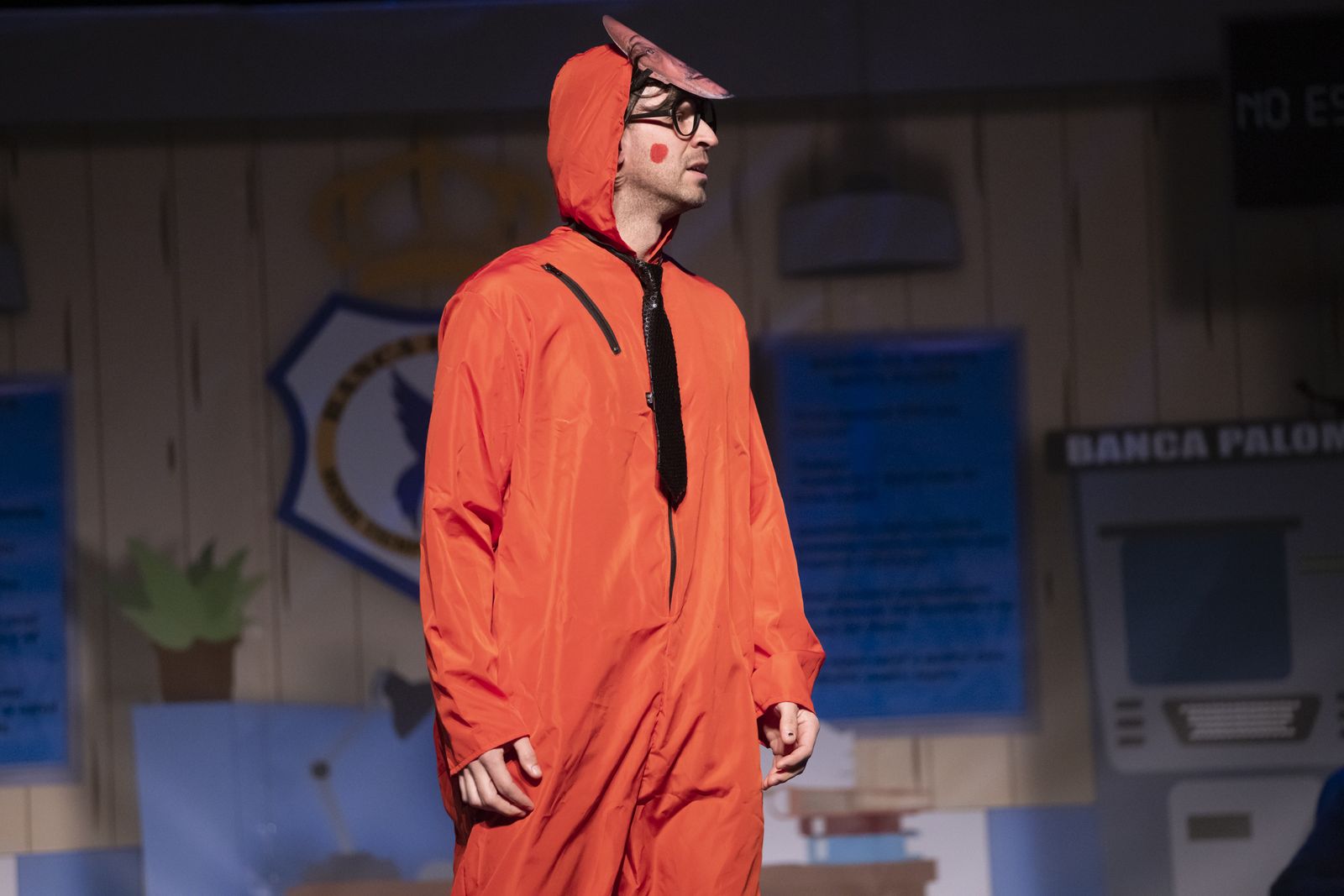 Imágenes de la actuación del cuarteto de Huelva "El plan Bellavista" en el Carnaval Colombino