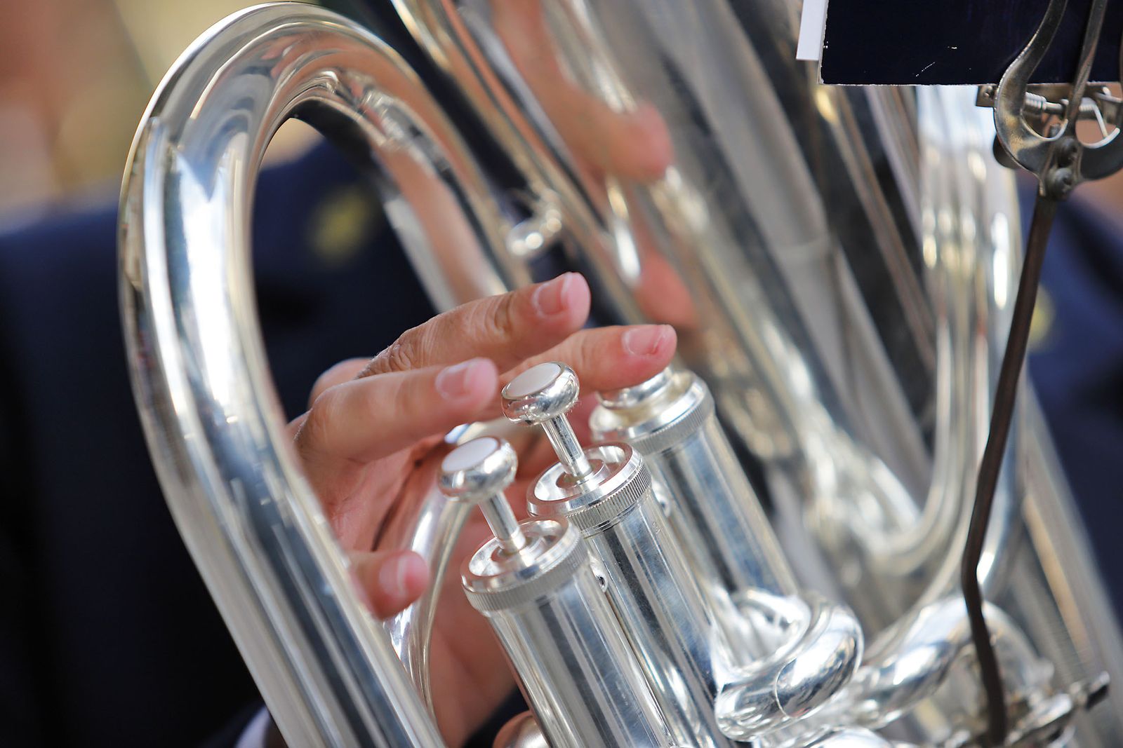 Imágenes del Sagrado corazón de Jesús en procesión por las calles del centro