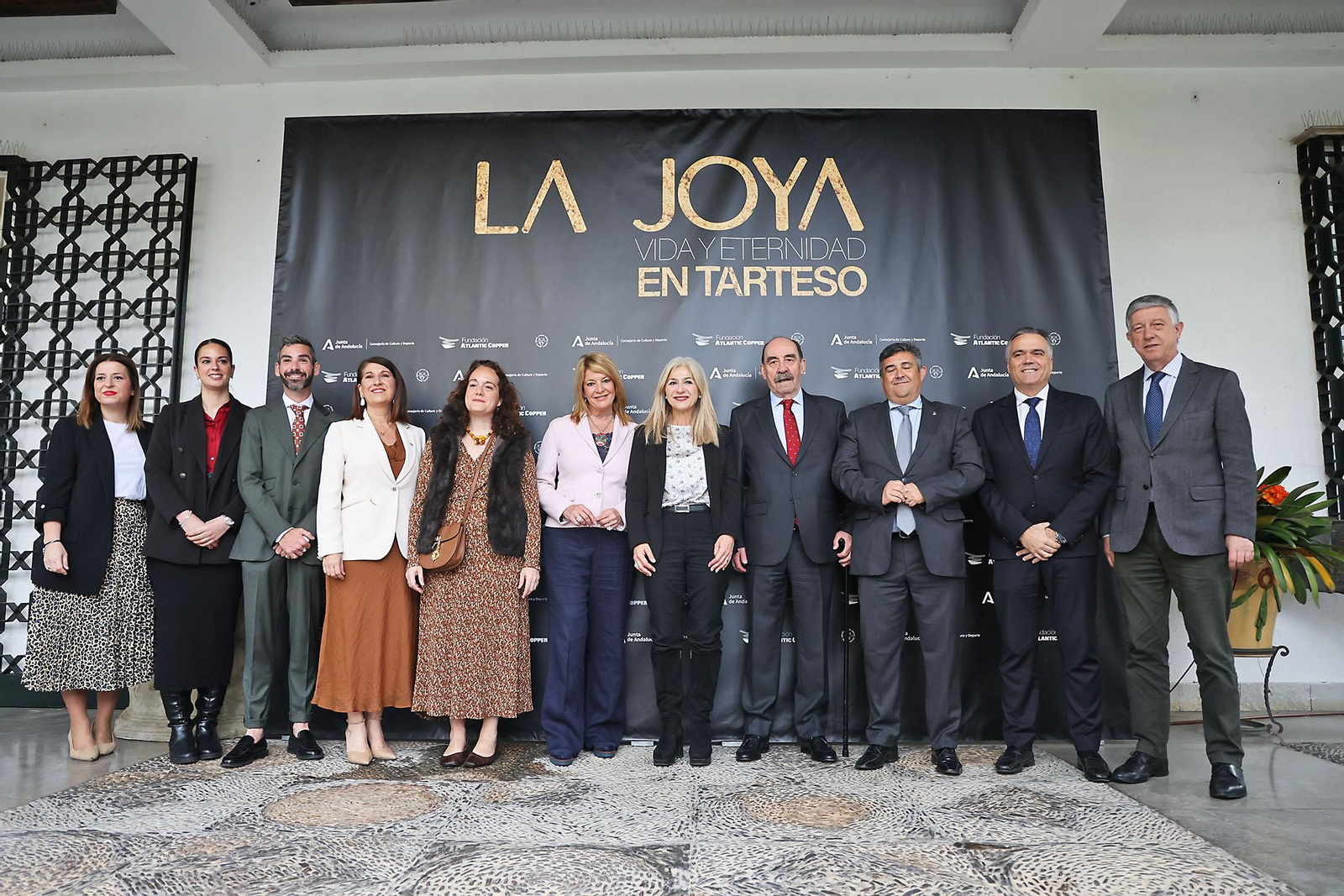Imágenes de la inauguracion de le exposición 'La Joya, Vida y Eternidad en Tarteso' en el Museo de Huelva