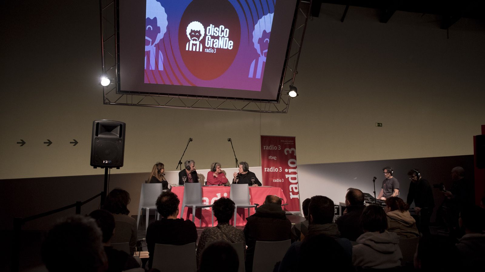 Emisión de 'Disco grande' en el Parque de las Ciencias