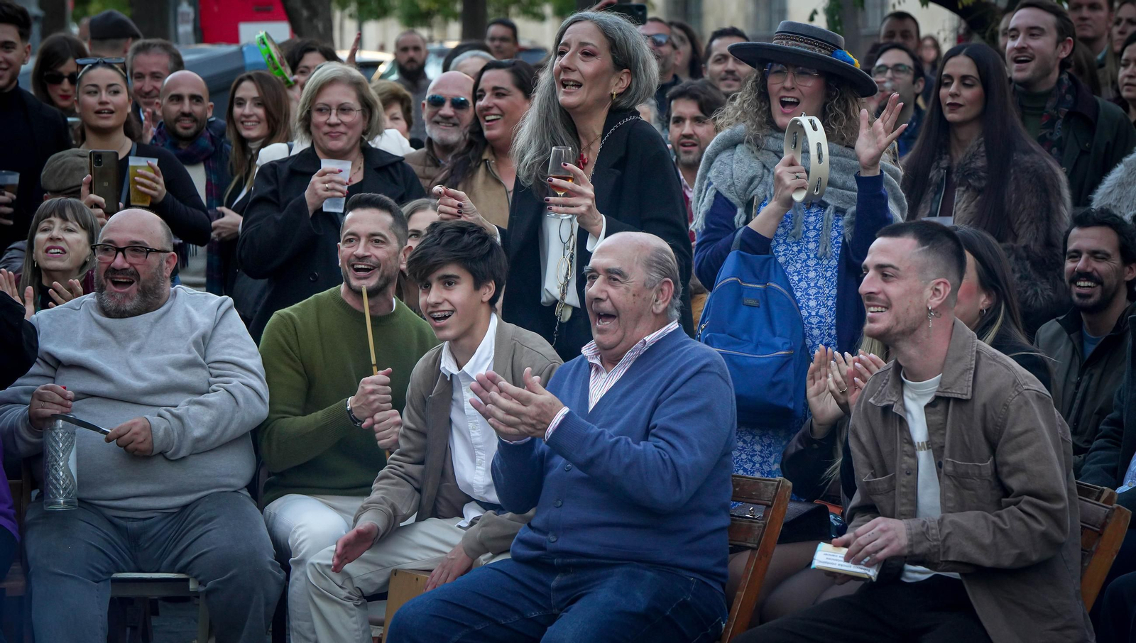 Imágenes de zambombas del día 6 de diciembre en Jerez