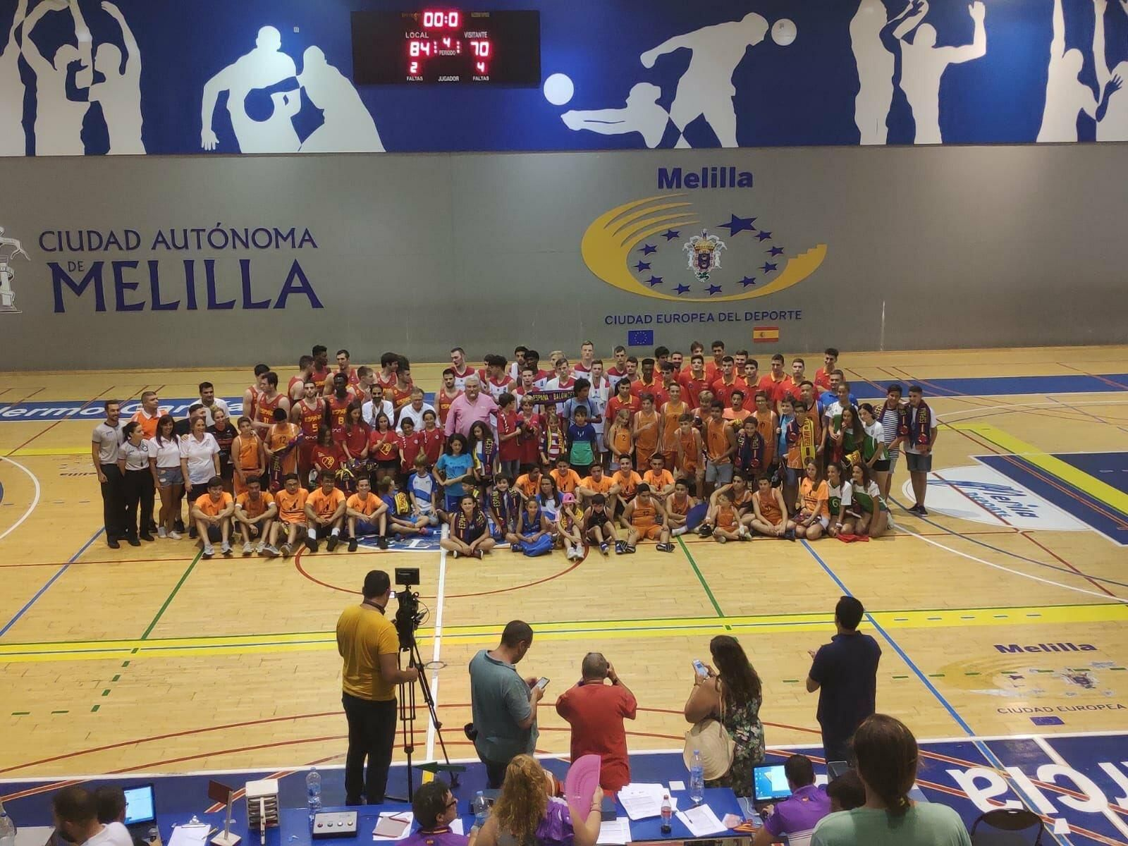 Final del torneo de Melilla, con la sub 22 y la sub 20.