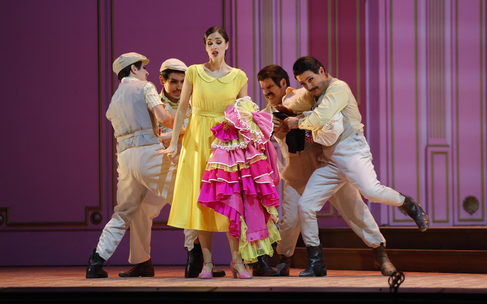 Ensayo general de la ópera 'Ariadne auf Naxos', todas las fotos