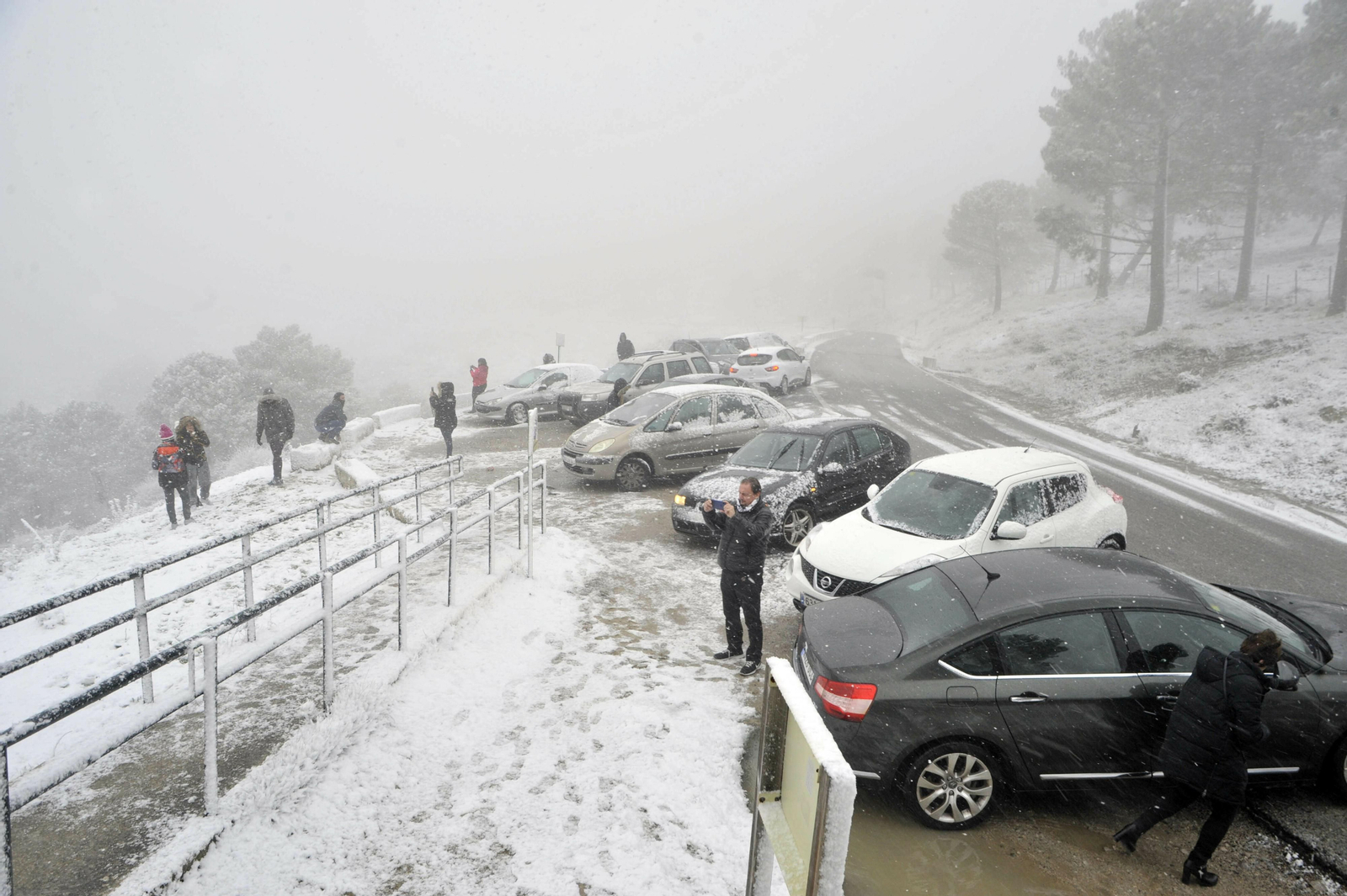 Nieve en Grazalema