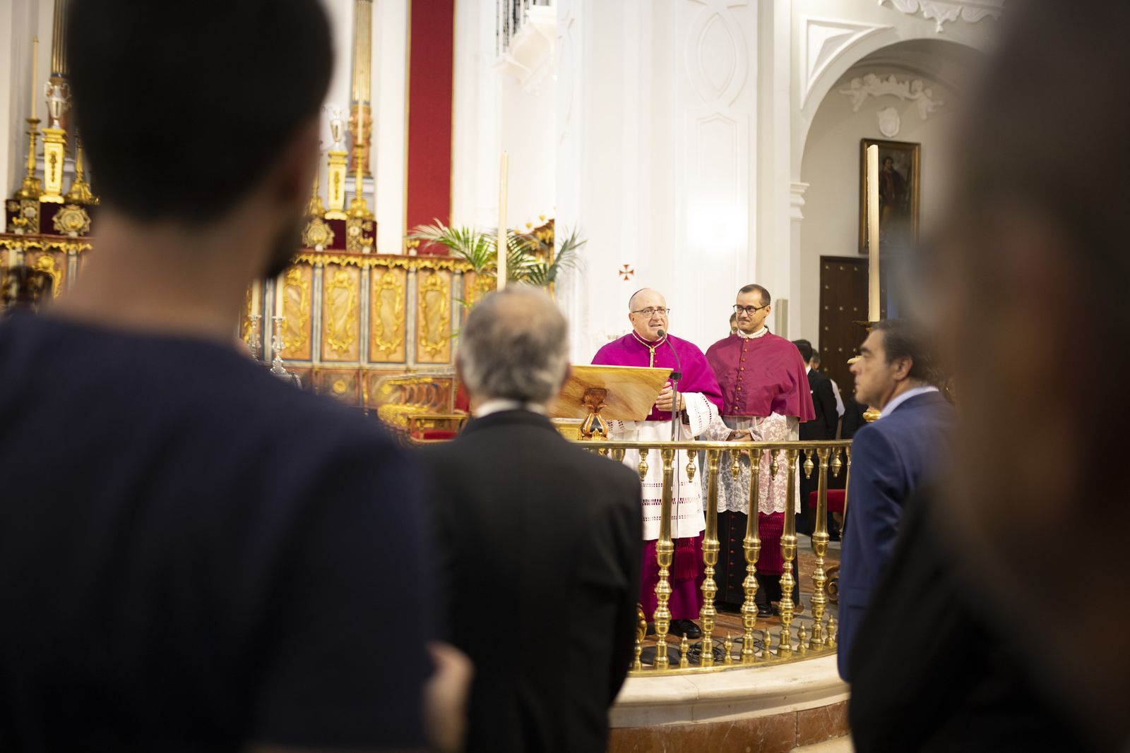 Imágenes de la procesión de la Virgen de la Cinta por el centro de la ciudad