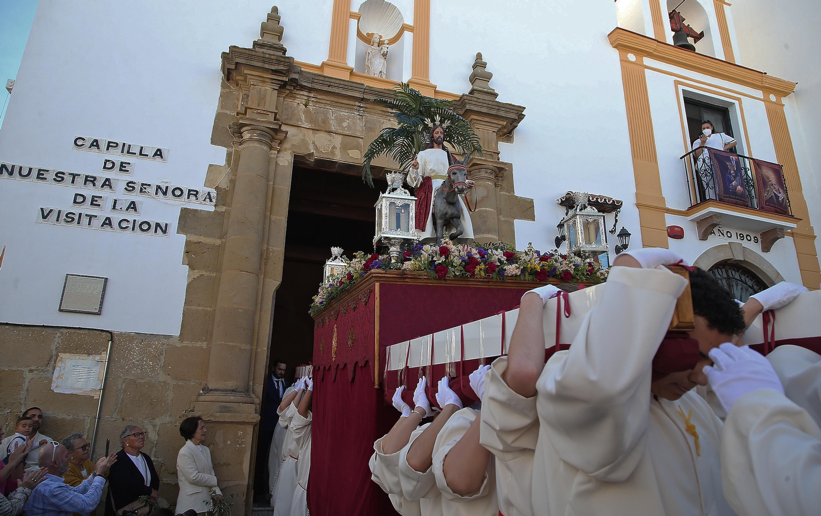 Fotos del Domingo de Ramos en San Roque: La Borriquita