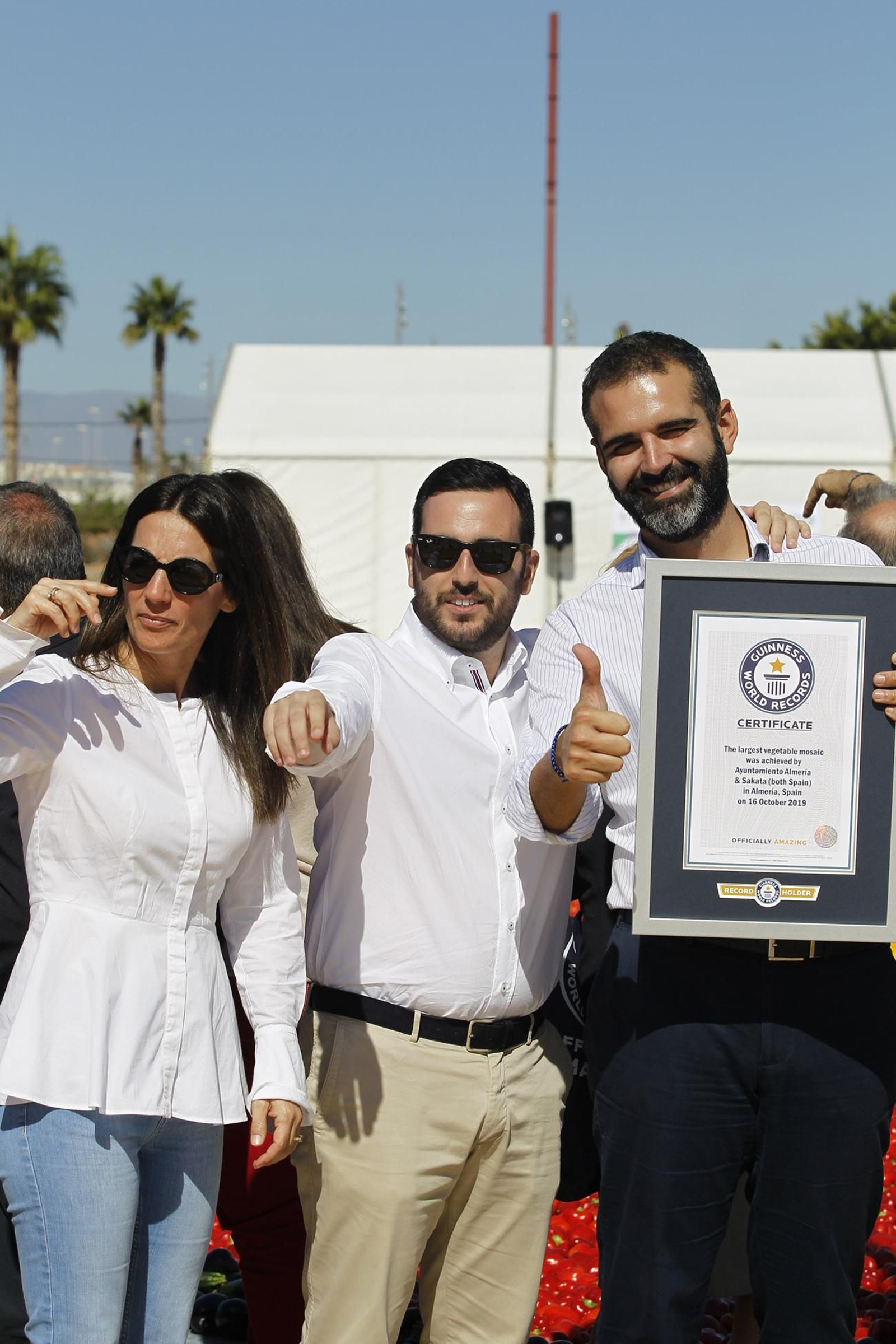 Fotogalería Récord Guinness Corazón Hortalizas Almería