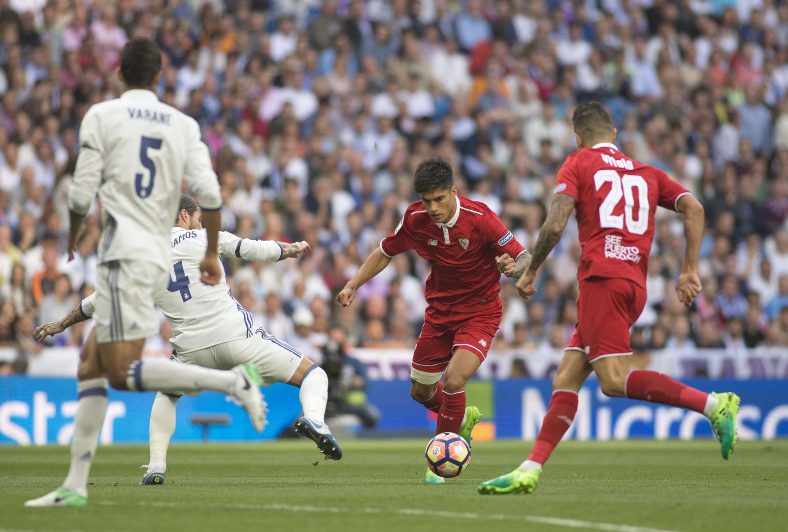 Las imágenes del Real Madrid-Sevilla