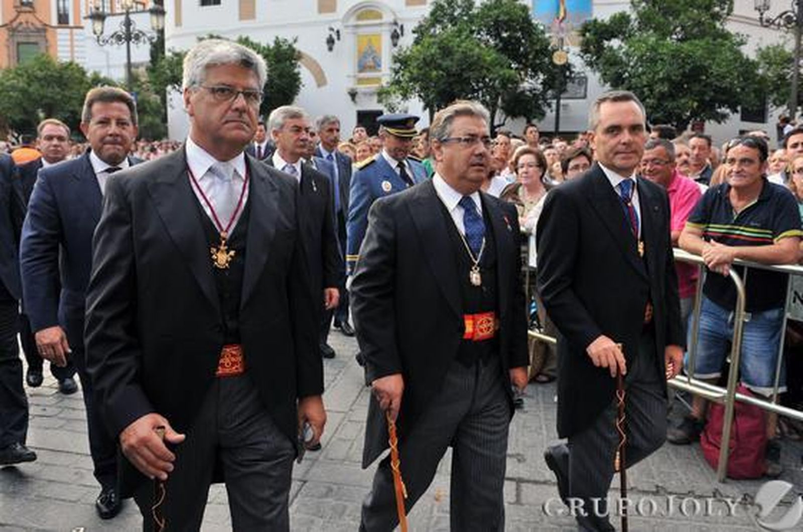 Hermanos de la Virgen de los Reyes. 

Foto: Juan Carlos Vázquez