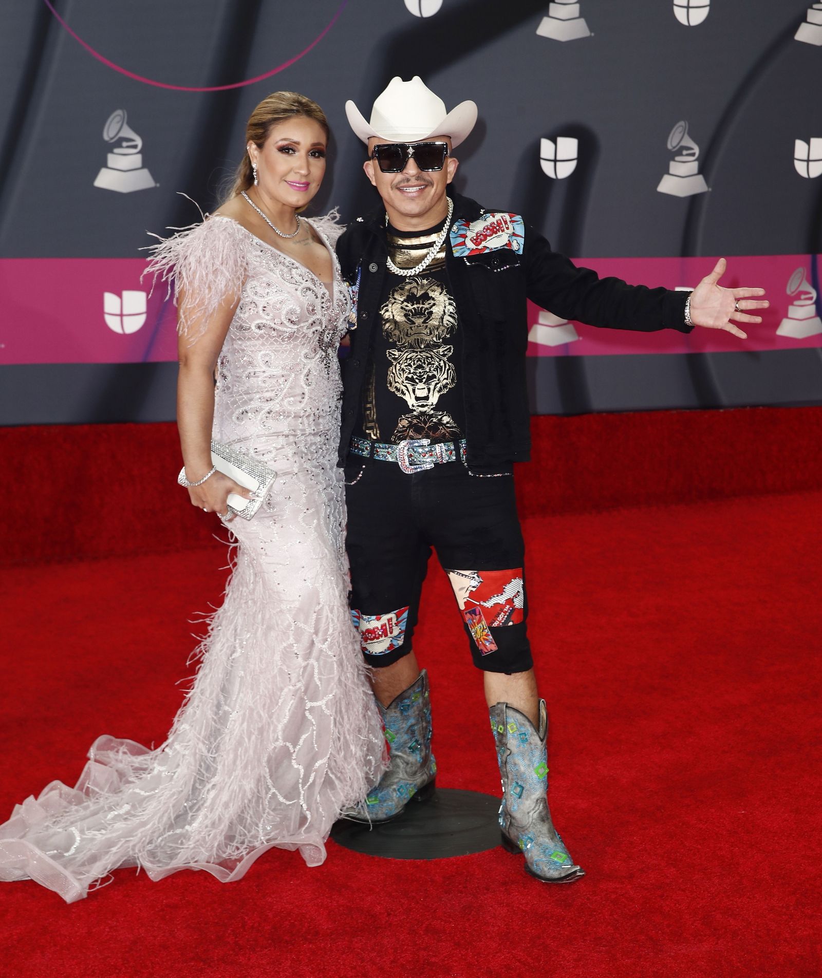 La alfombra roja de los Grammy latinos