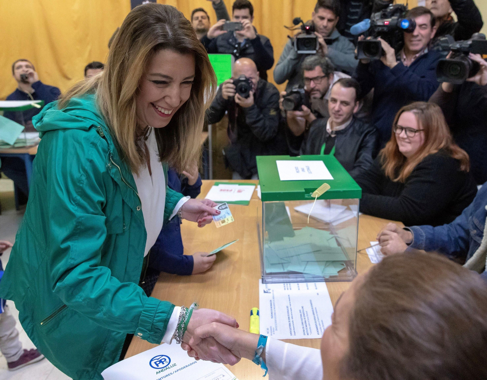 Las imágenes de las elecciones andaluzas 2018