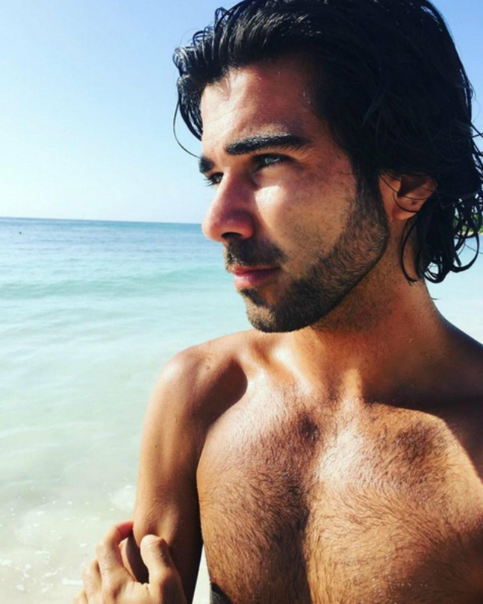 Bosco, en un viaje, en una foto de su perfil.