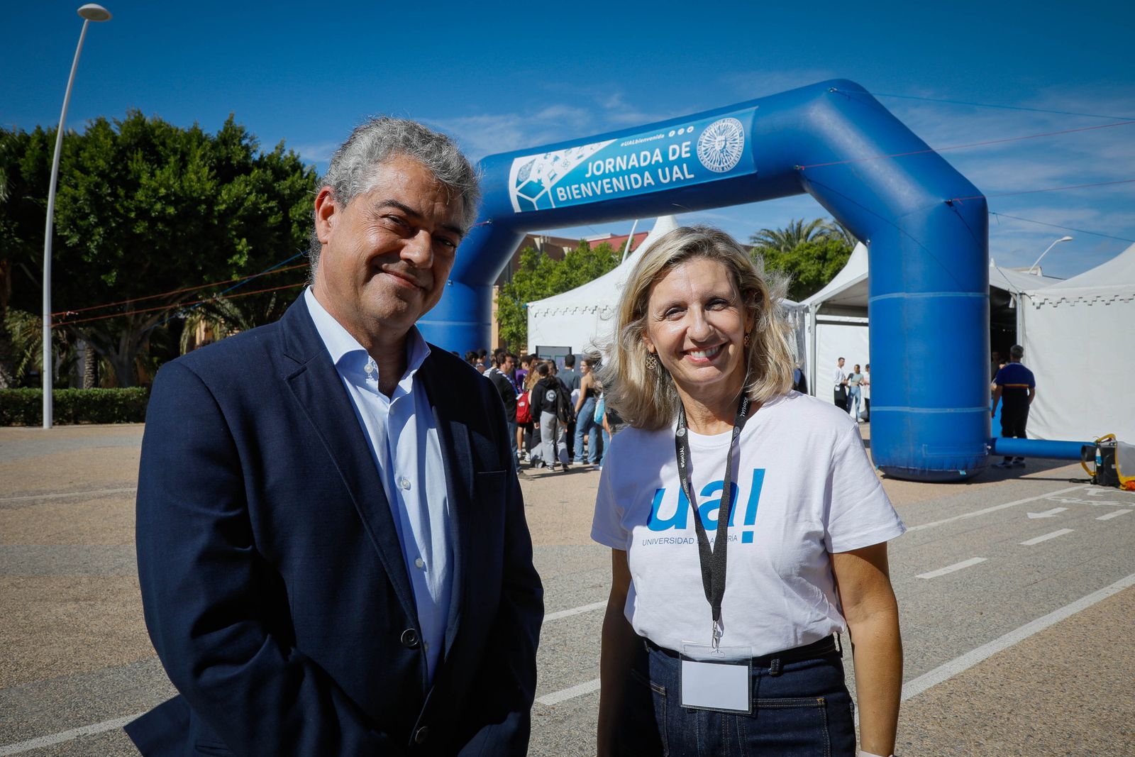 Imágenes de las jornadas de Bienvenida, Carmelo Rodríguez
