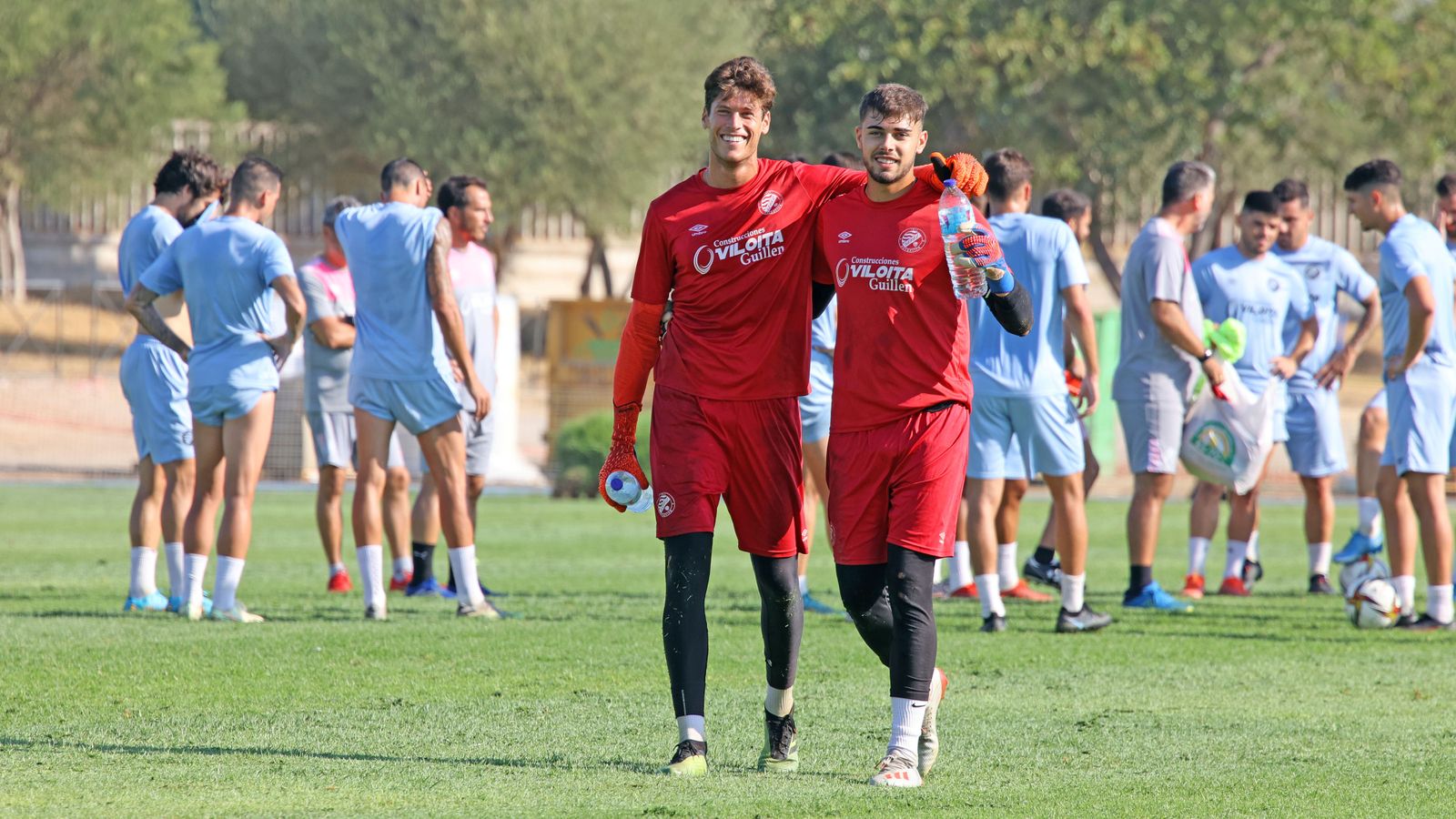 Entrenamiento del Xerez DFC en el Anexo Pepe Ravelo