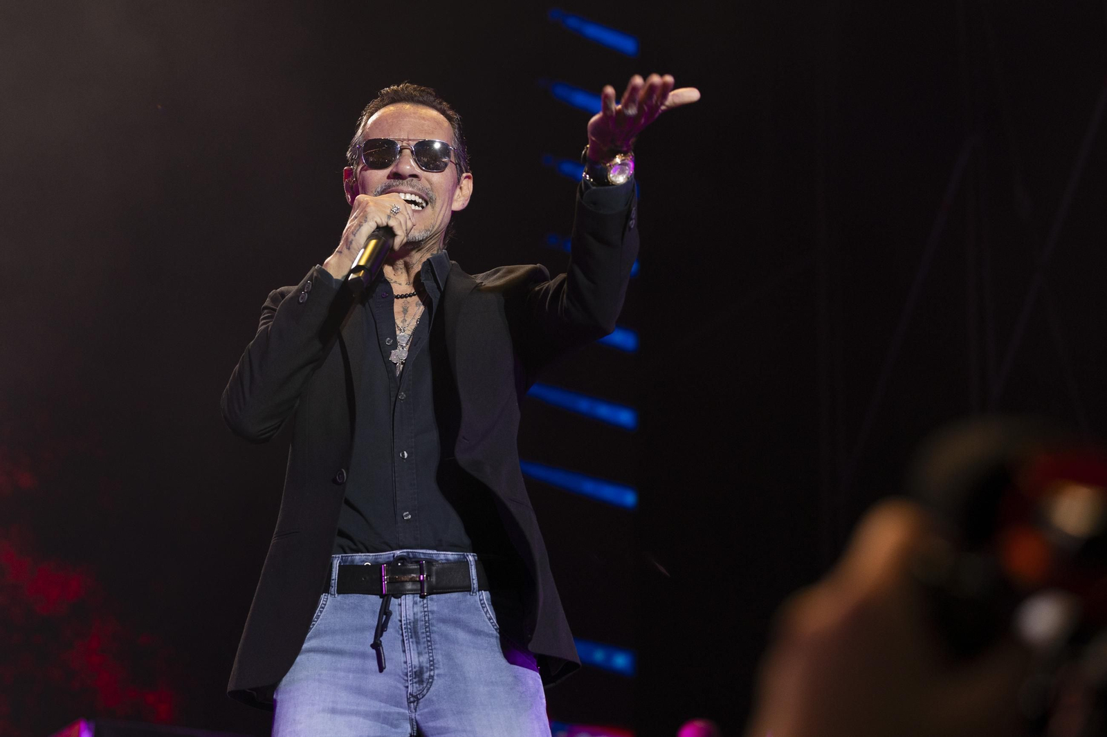 Las mejores imágenes del concierto de Marc Anthony en Cádiz