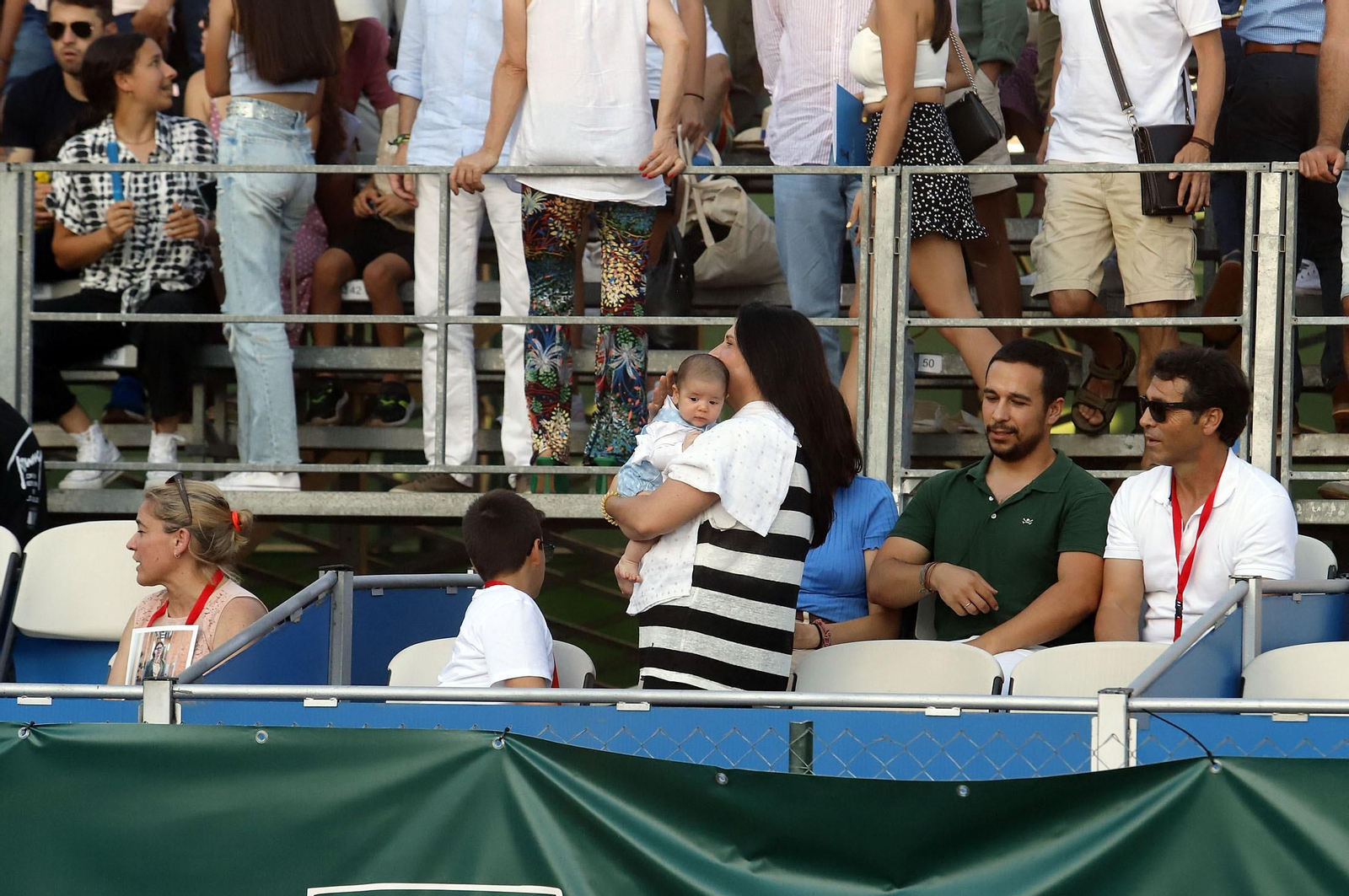 Copa del Rey de Tenis. Imágenes del gran ambiente en las semifinales