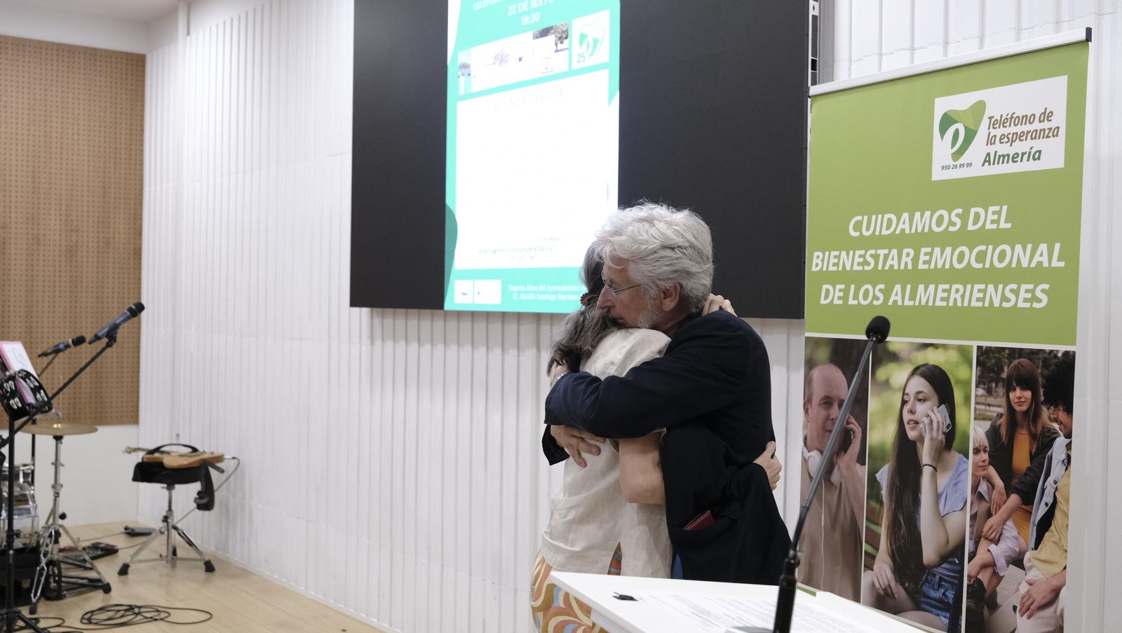 25 aniversario del Teléfono de la Esperanza en Almería, en imágenes