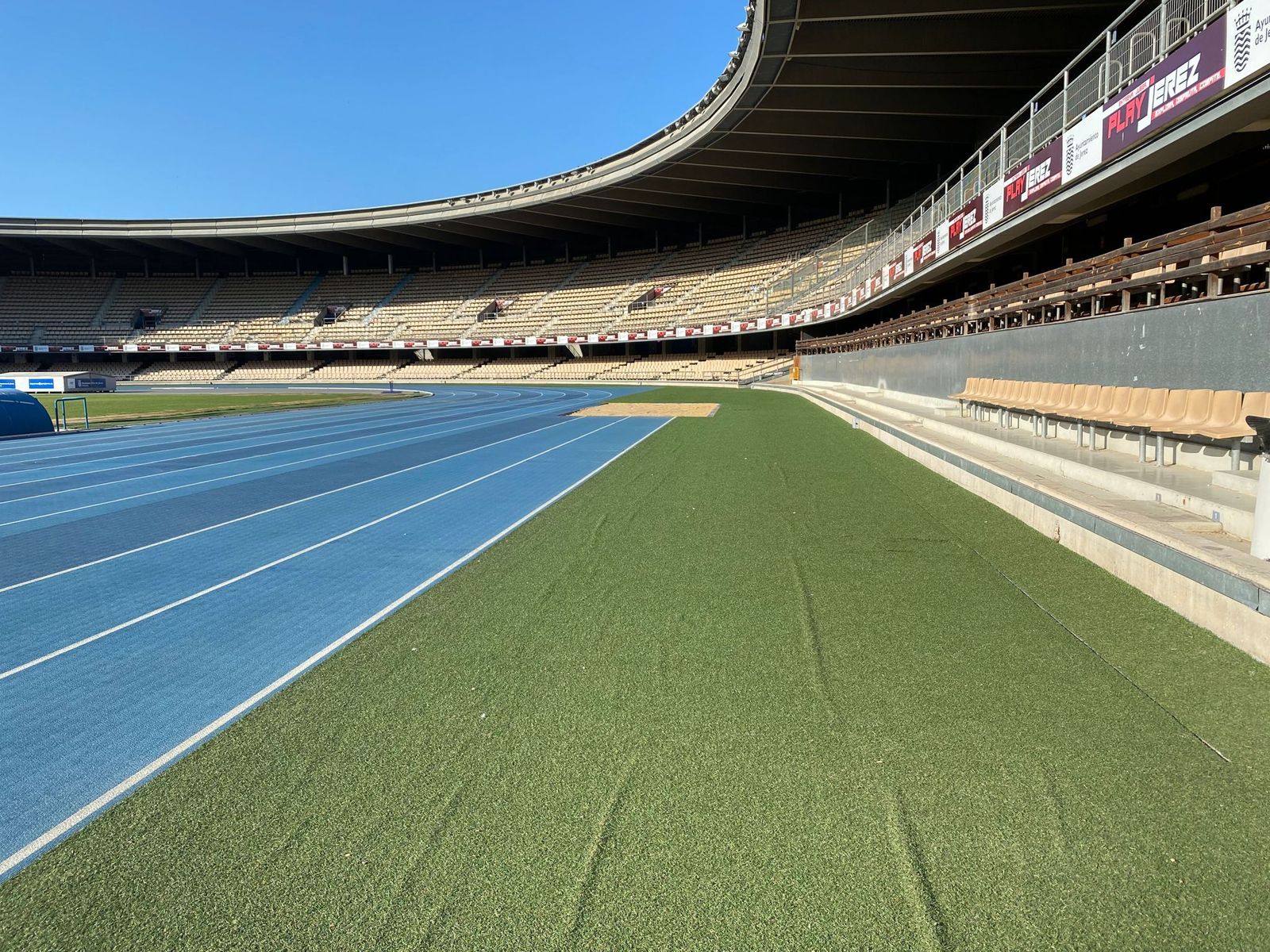 Chapín está listo para albergar el Campeonato de España de Atletismo Máster.