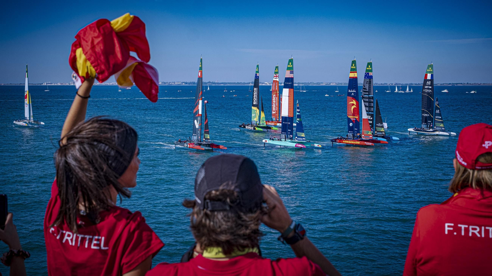 Las imágenes que dejó en Cádiz el domingo de Sail GP