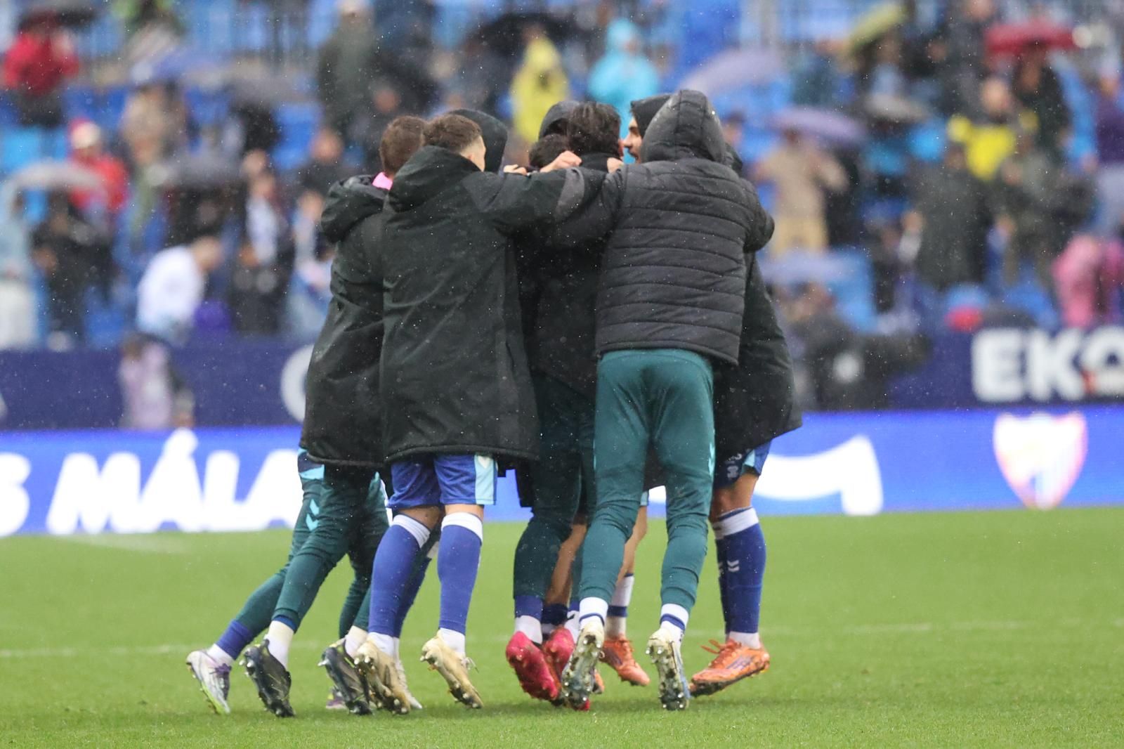 Málaga CF-Almería, en fotos