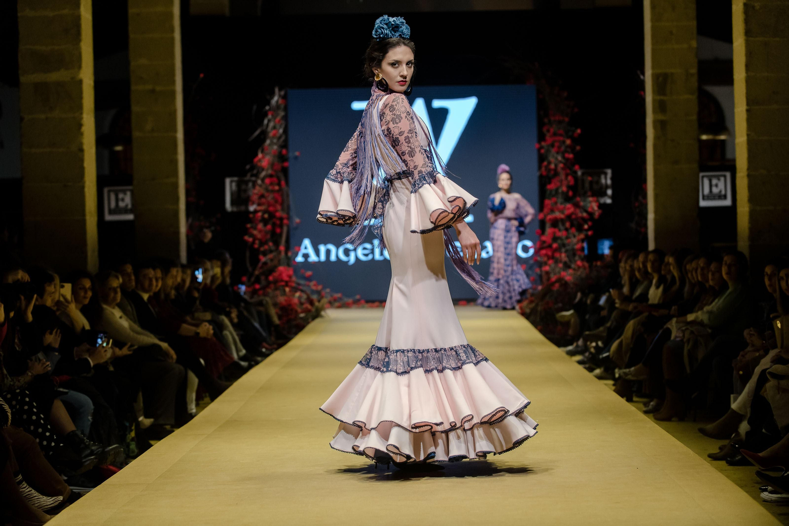 Así fue el desfile de Ángeles Verano en Pasarela Flamenca Jerez Tio Pepe, todas las fotos