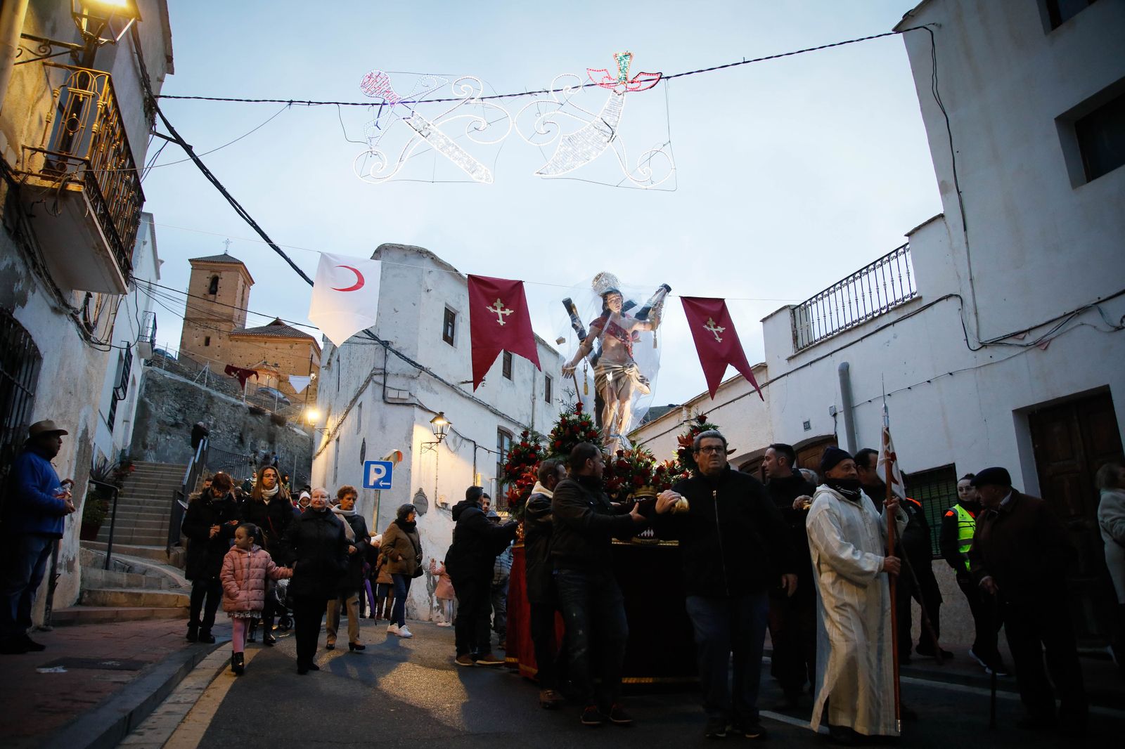 Imágenes de la primera jornada de las fiestas patronales de Gérgal en honor a San Sebastián