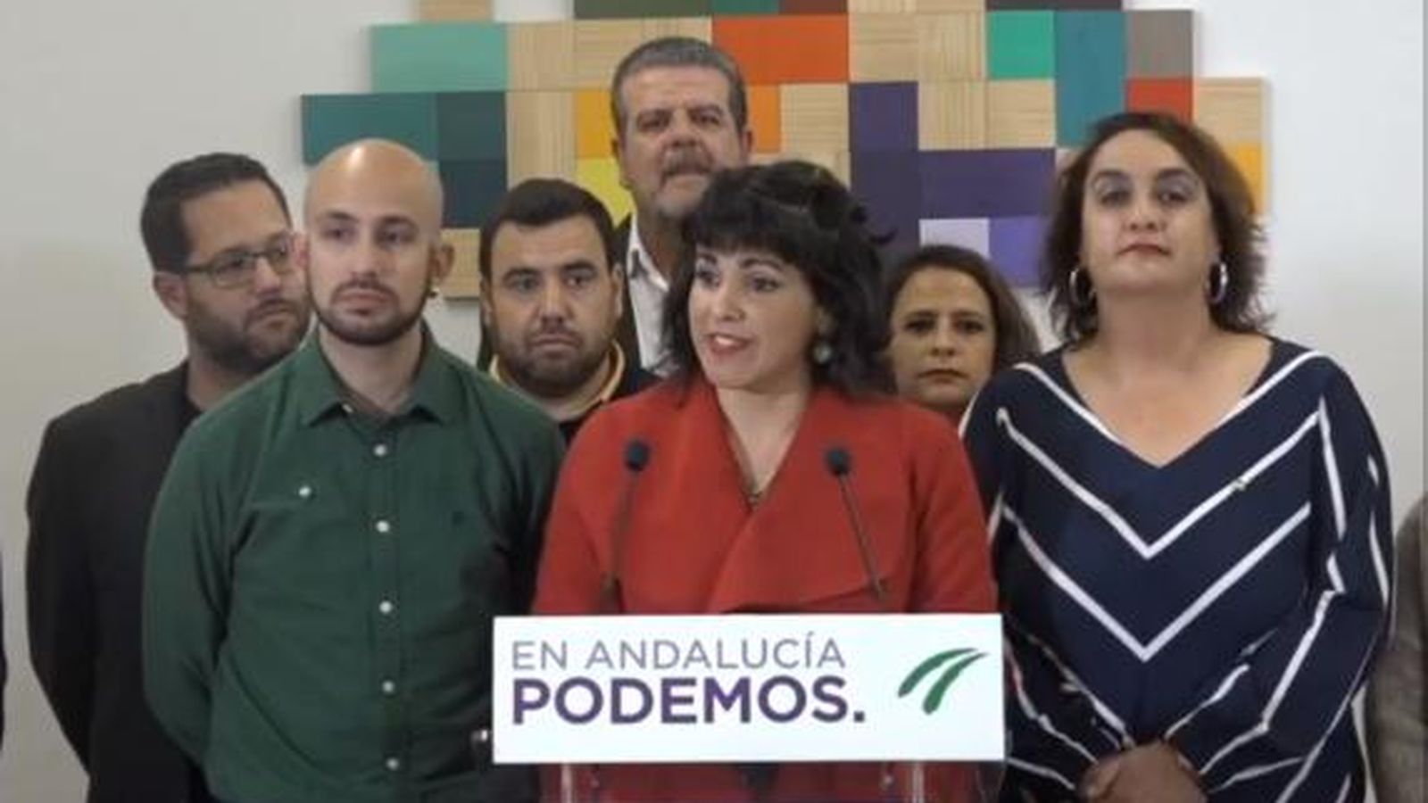 Teresa Rodríguez comparece tras la decisión de presentarse a la próxima asamblea de Podemos Andalucía