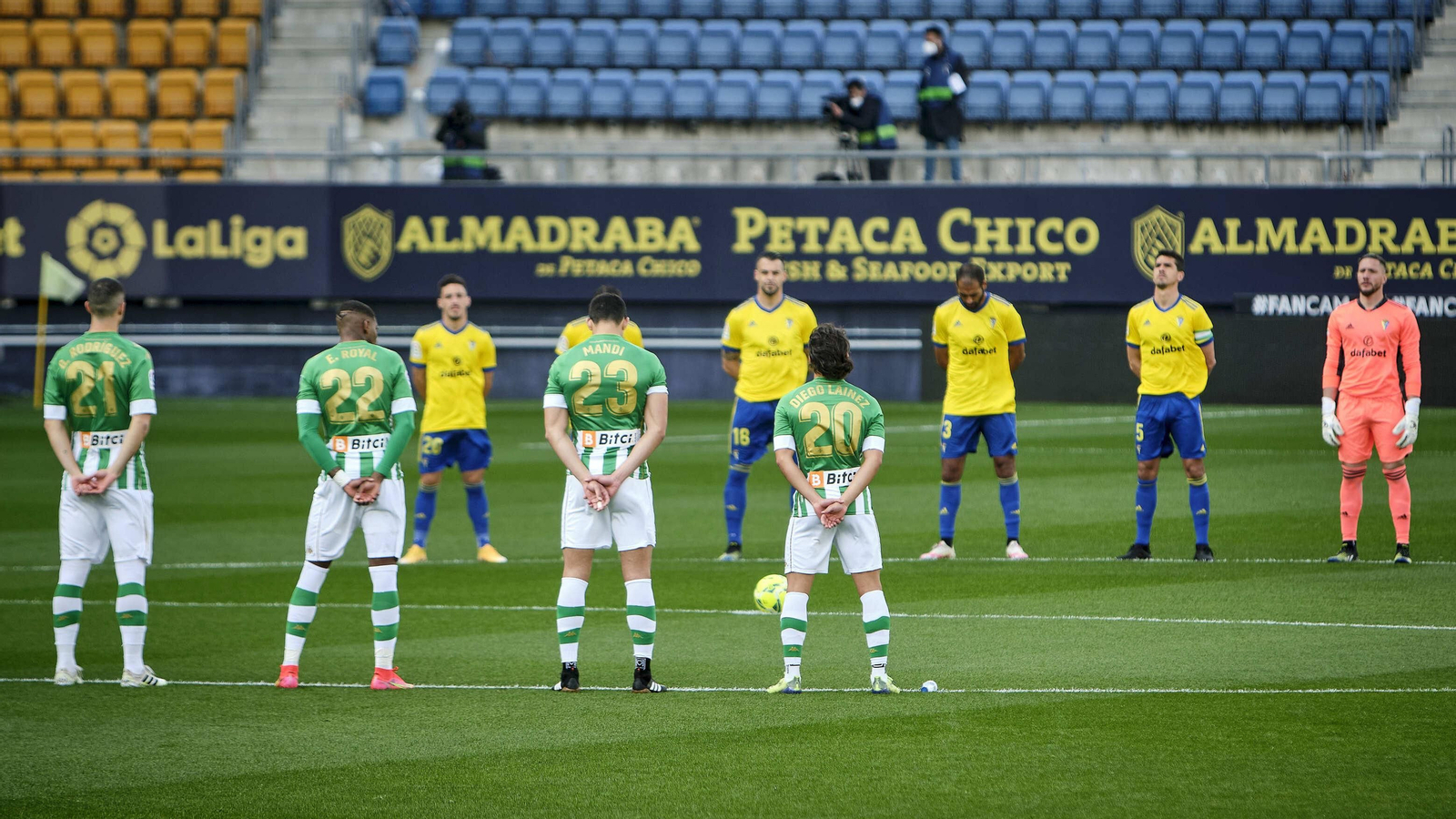 Partido Cádiz CF - Real Betis. Partido Cádiz CF - Real Betis.