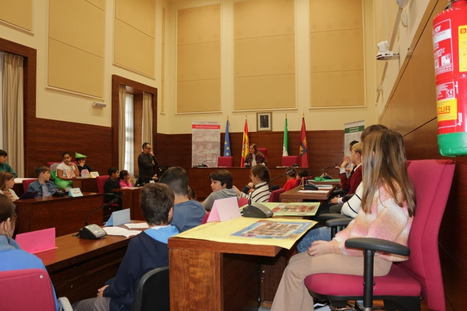 Un momento de la sesión plenaria.