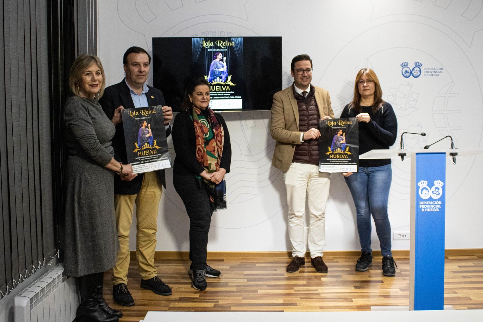 Presentación de la iniciativa en la Diputación de Huelva.