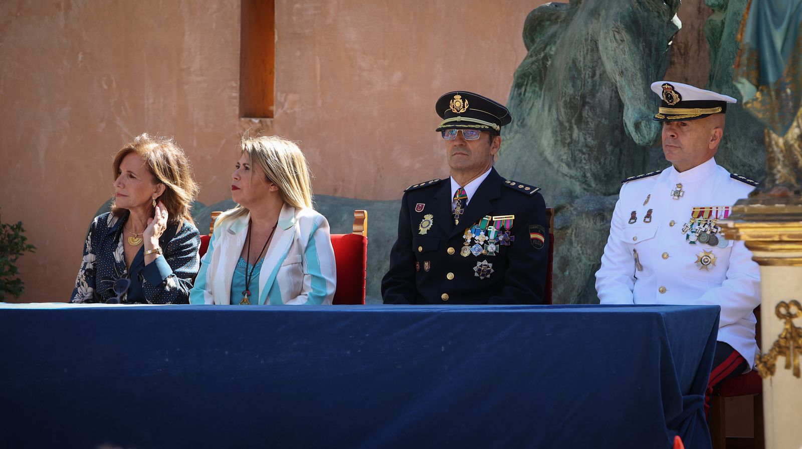 Emotivo acto por el Día de la Policía Nacional celebrado en Jerez