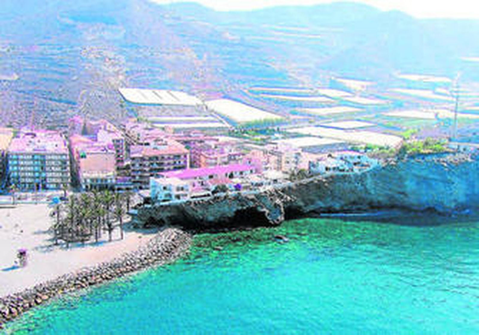 Una panorámica de la ciudad.