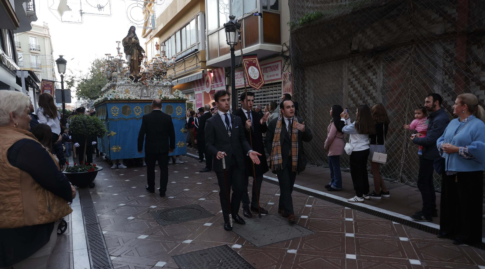 Las fotografías de la procesión de la Inmaculada Concepción en La Línea Las fotografías de la procesión de la Inmaculada Concepción en La Línea