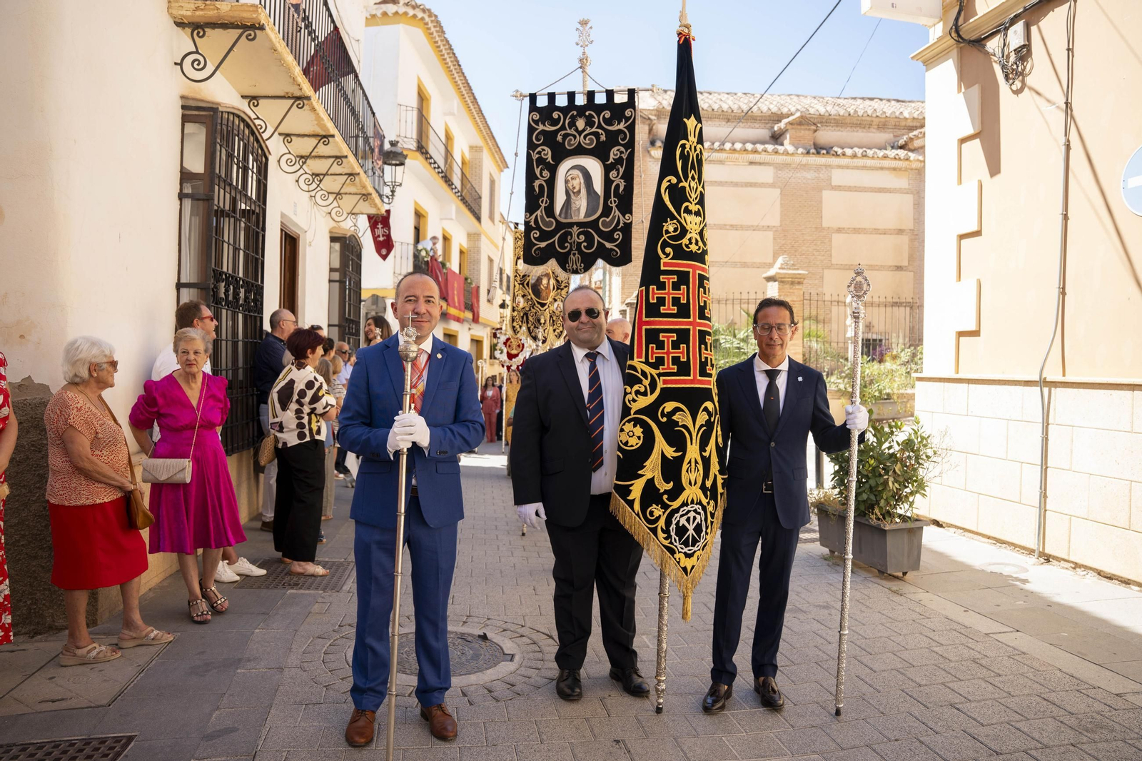 Eucaristía y procesión de Exaltación de la Cruz en la localidad de Vélez-Rubio
