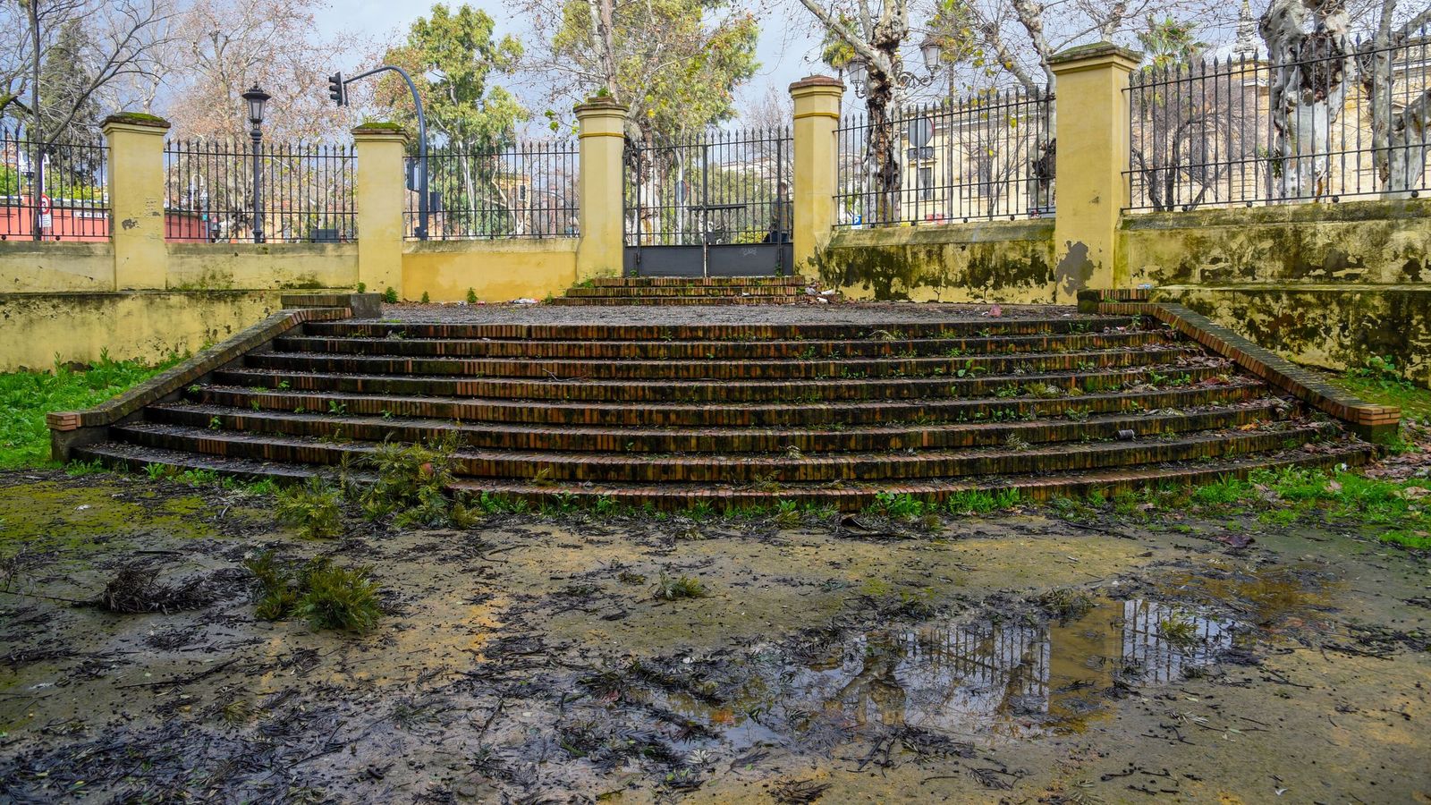 Los accesos a los jardines serán restaurados