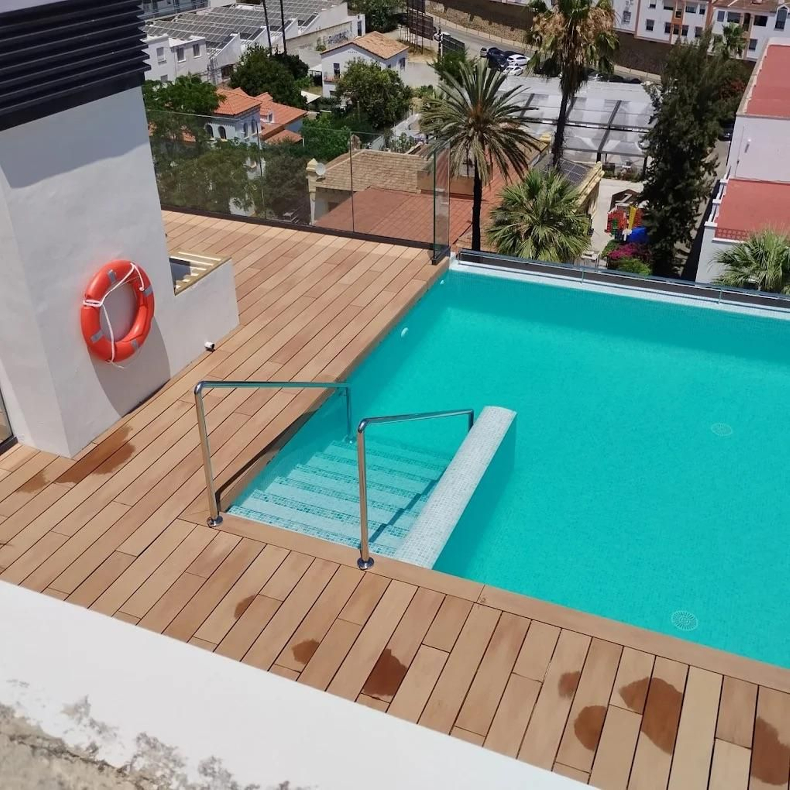 La piscina con mejores vistas de Huelva La piscina con mejores vistas de Huelva