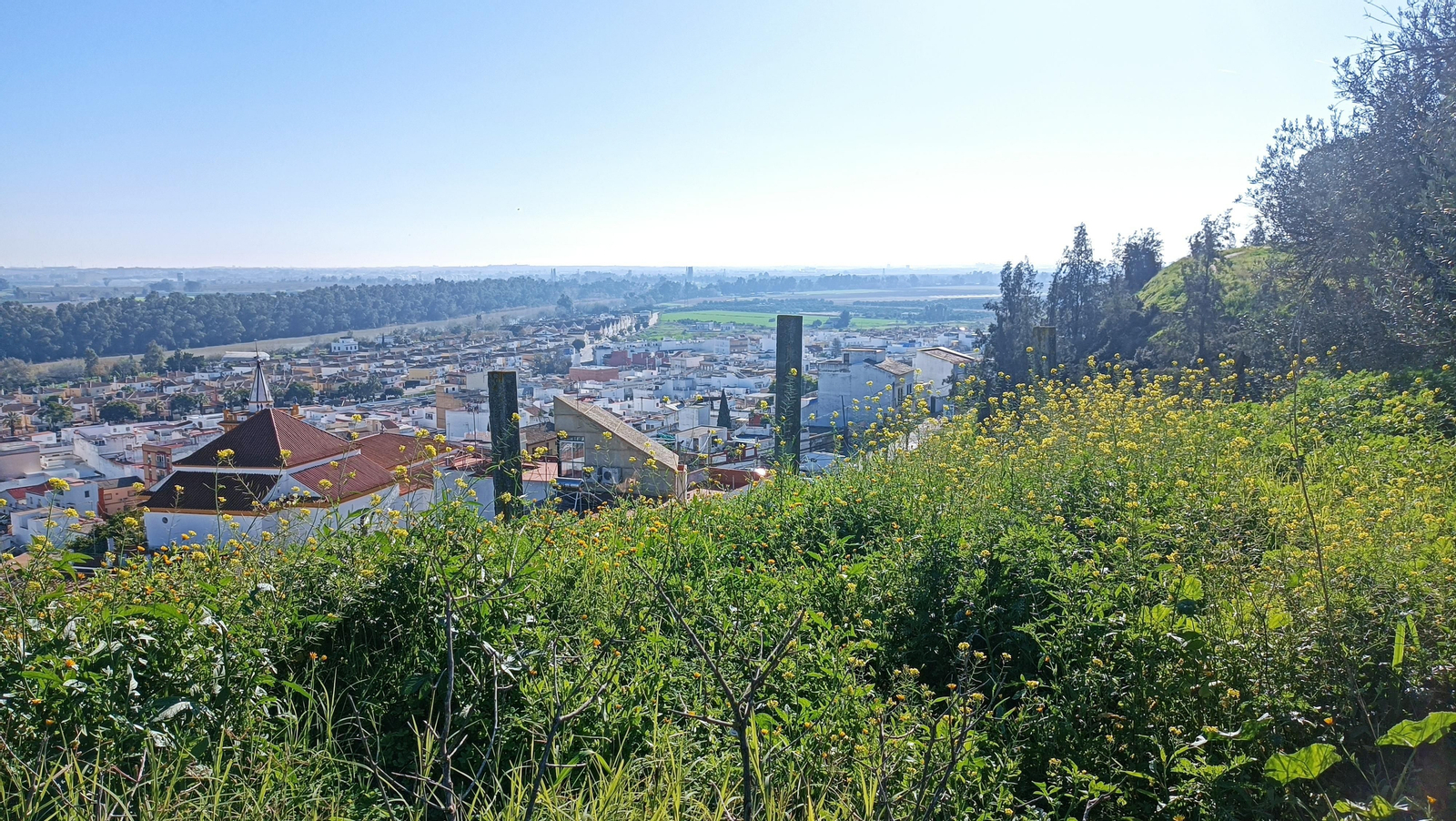 Vistas desde el sendero.