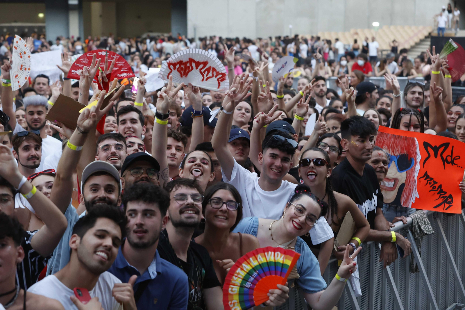 Las Imágenes del concierto de Rosalía