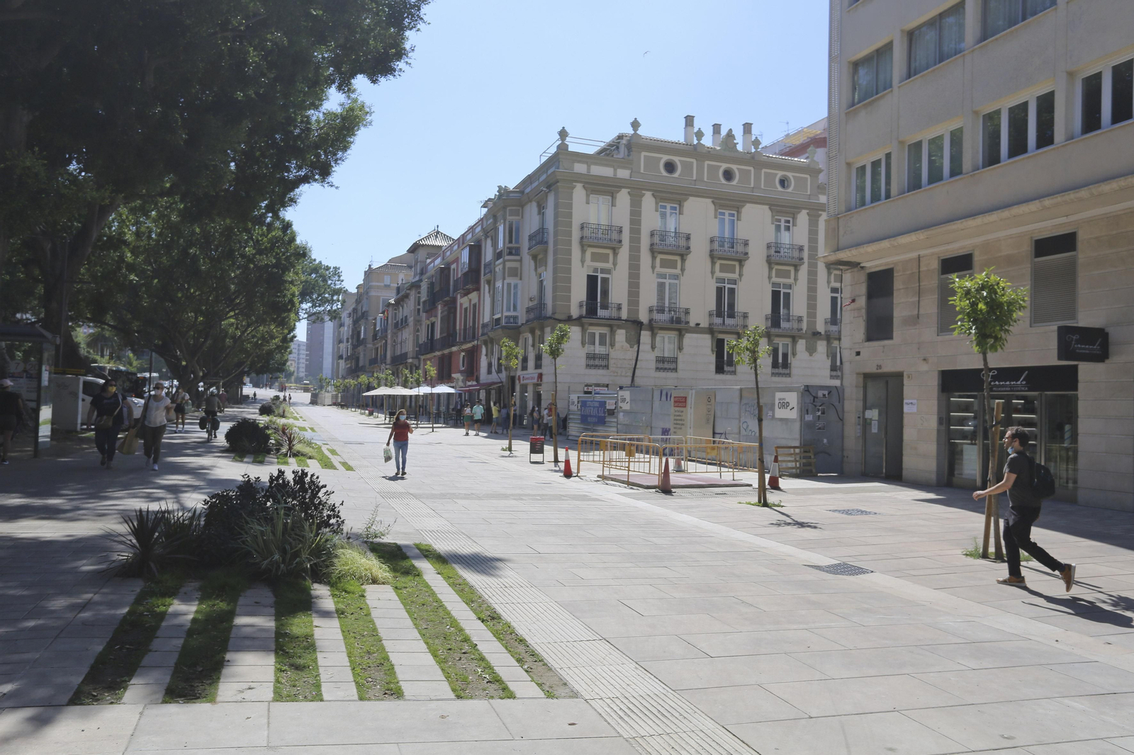 Las fotos de la Alameda Principal de Málaga Las fotos de la Alameda Principal de Málaga