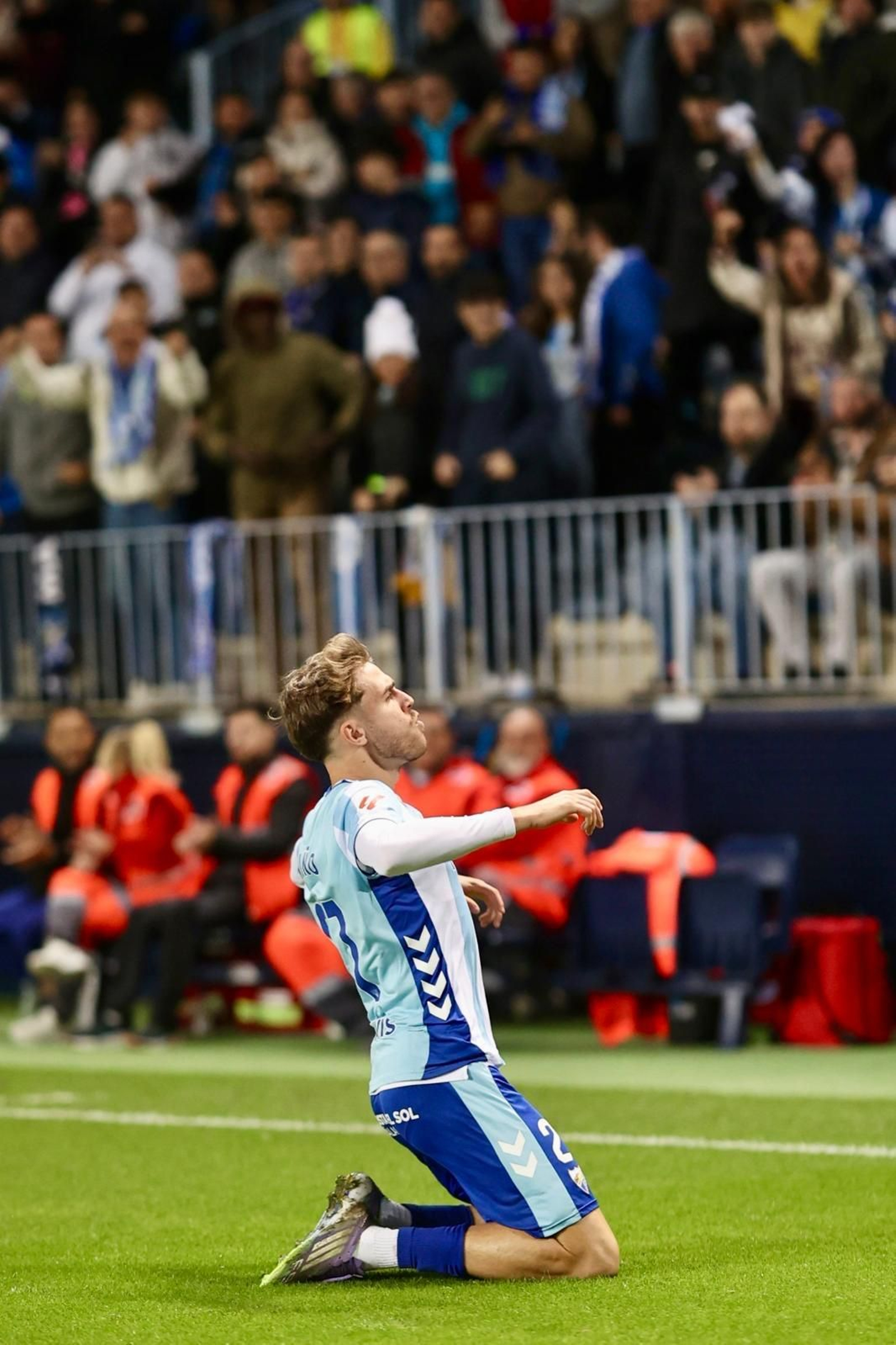 El Málaga CF-Mirandés, en fotos