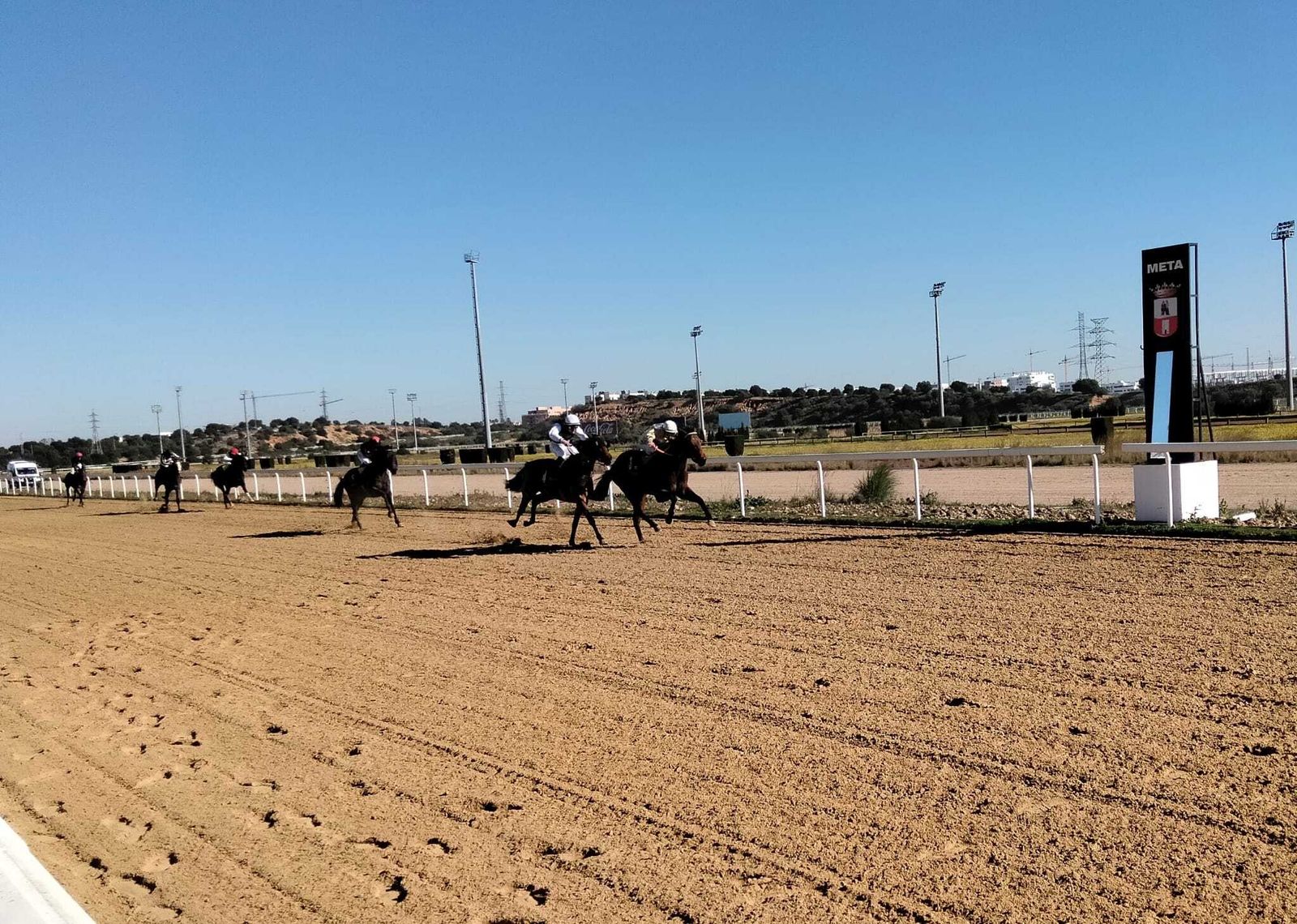 Una imagen de la quinta jornada en Gran Hipódromo de Dos Hermanas