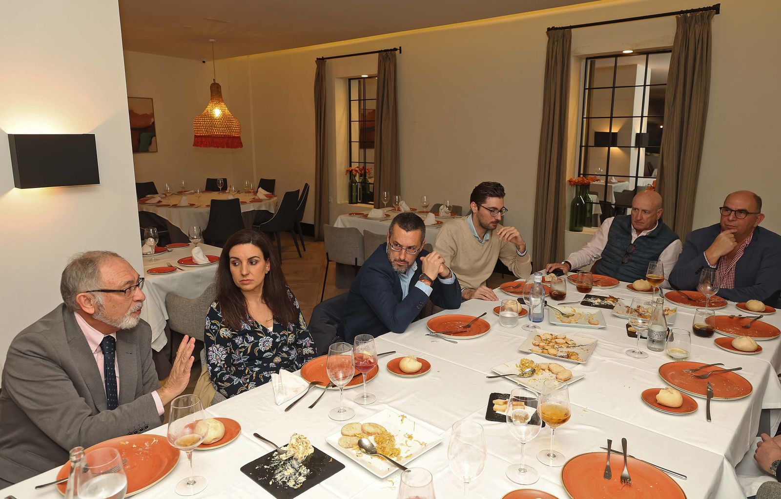 Imágenes de la tertulia de Cuaresma organizada por Europa Sur en La Línea