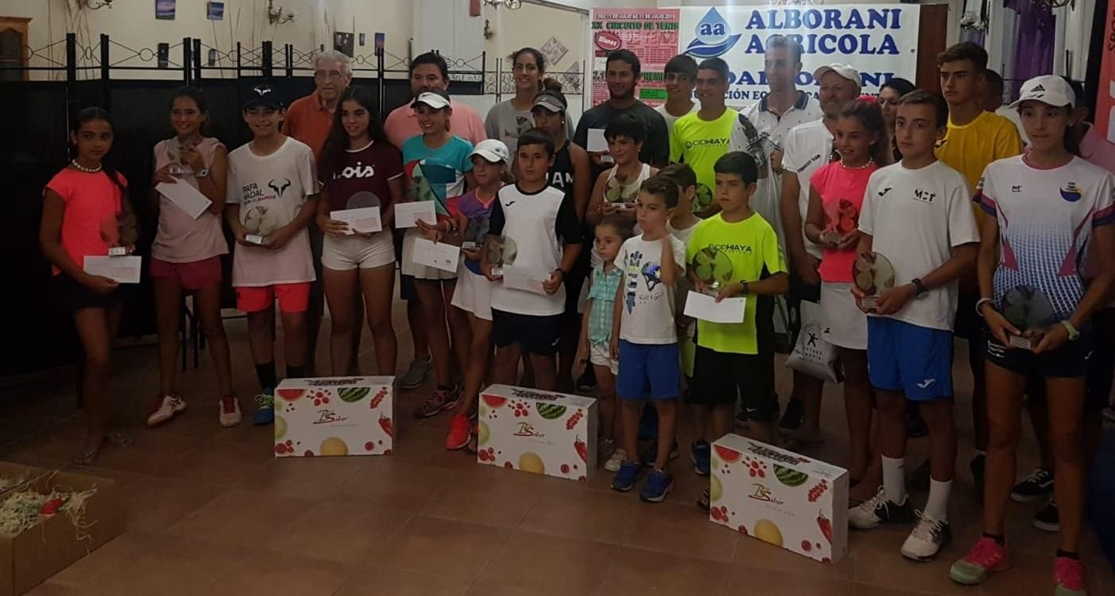 El Circuito del CT Indalo corona a sus campeones.