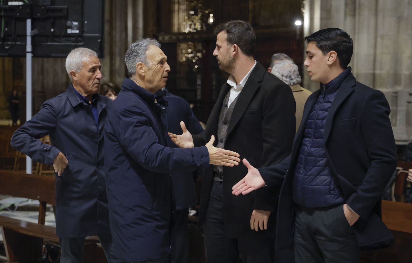 Misa funeral por las víctimas de Adamuz y el maquinista sevillano fallecido en Gelida