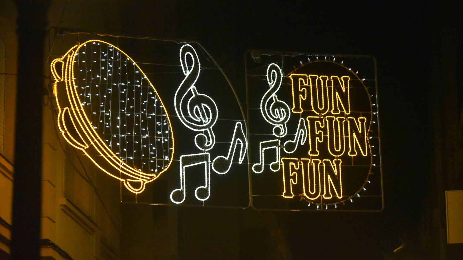 El encendido del alumbrado de Navidad en La Línea, en imágenes