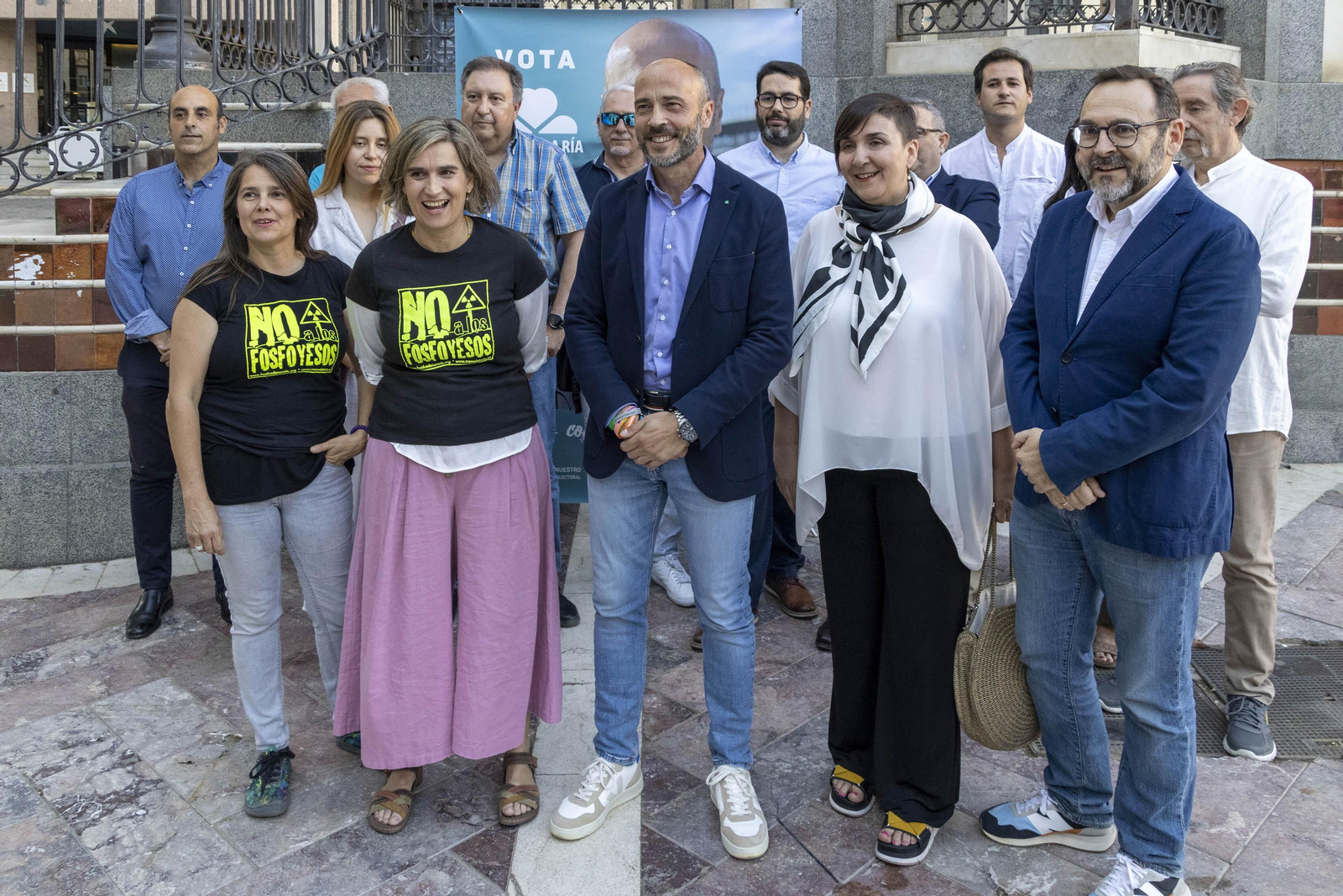Elecciones Municipales Huelva 2023: Imágenes del acto de inicio de campaña de Mesa de la Ría